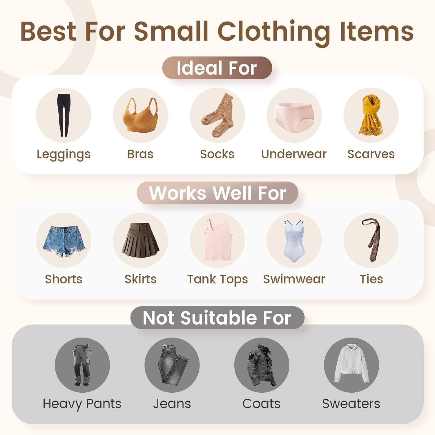 2 Pack Legging Hangers for Closet