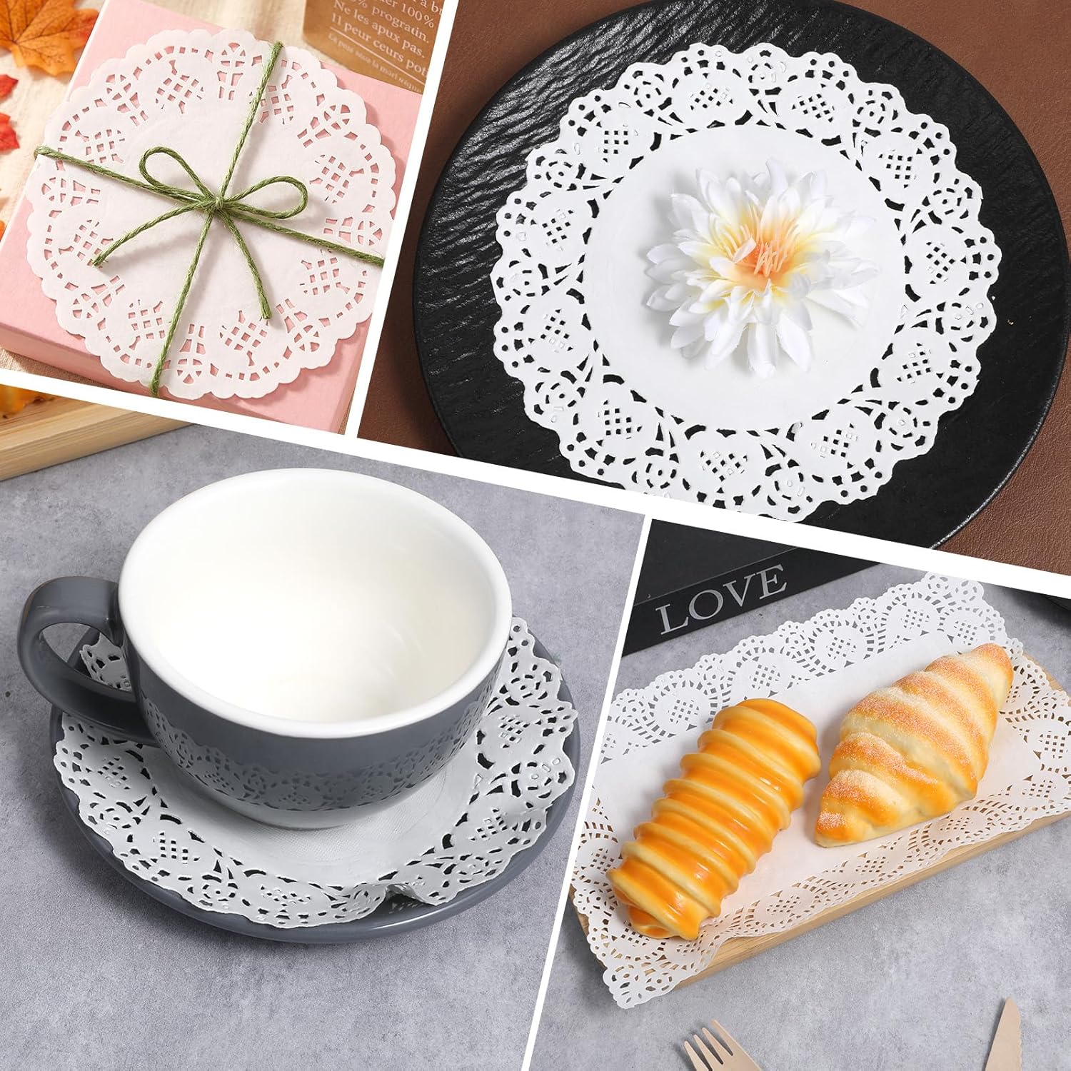 5 Sizes Paper Doilies