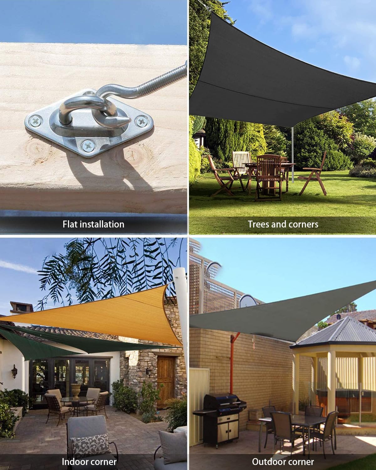 Sun Shade Sail Hardware Kit