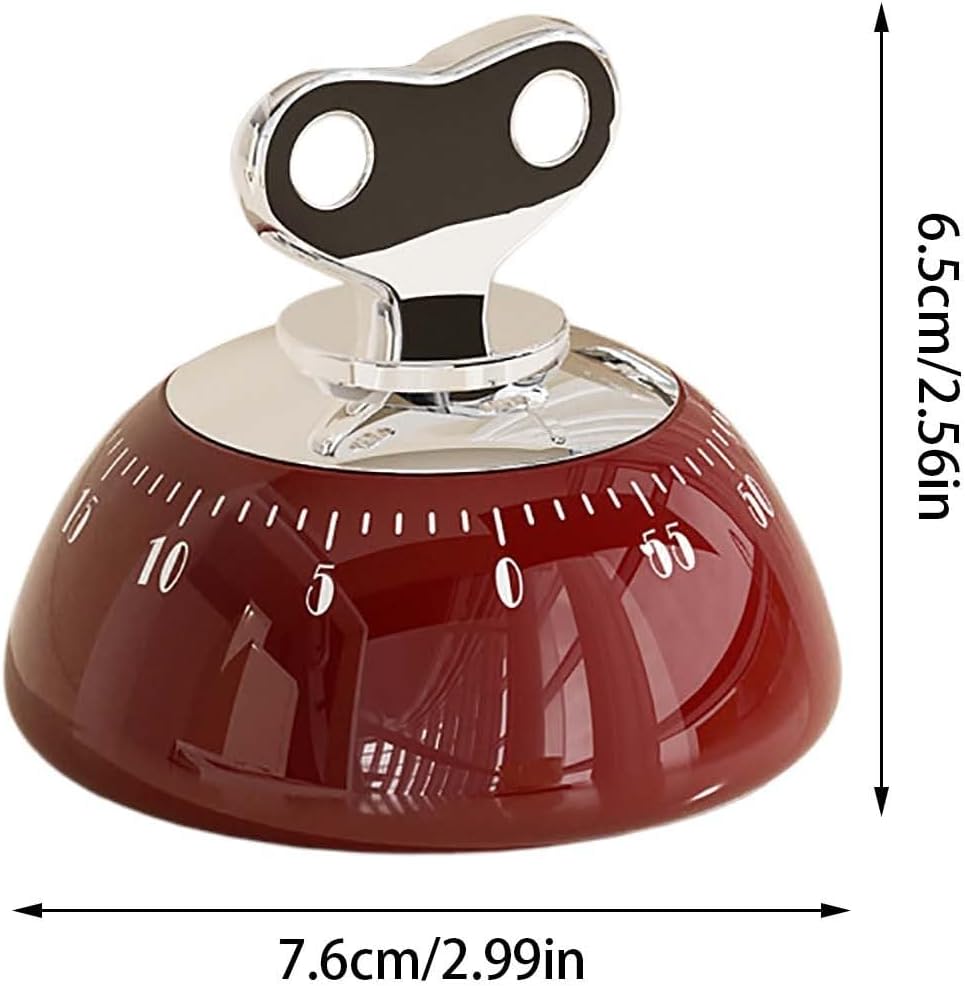 Magnetic Digital Kitchen Timer Countdown Up to 60 Minutes for Cooking Office Tasks and Studying White