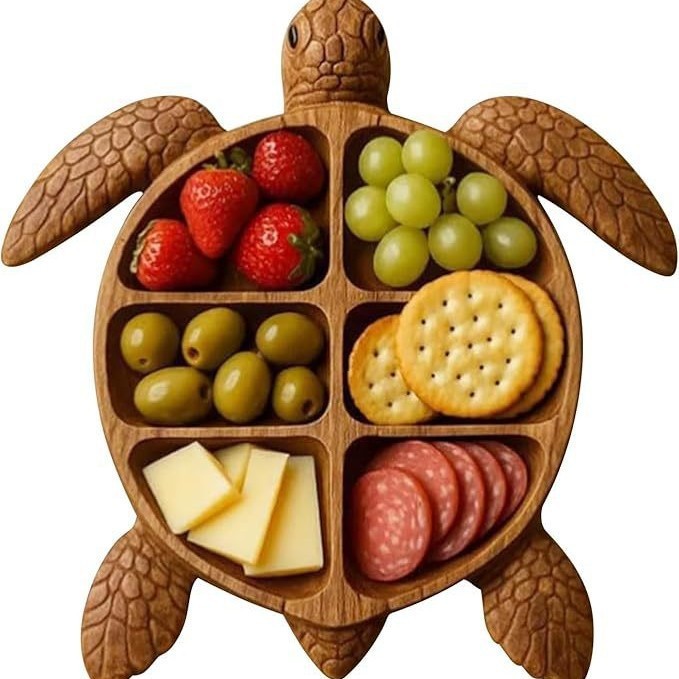 9.4 Inch Wooden Serving Board for Cheese Fruit Snacks Kitchen Parties 1.2 Inch Height 9.4 Inch Wooden Serving Board for Cheese Fruit Snacks Kitchen Parties 1.2 Inch Height