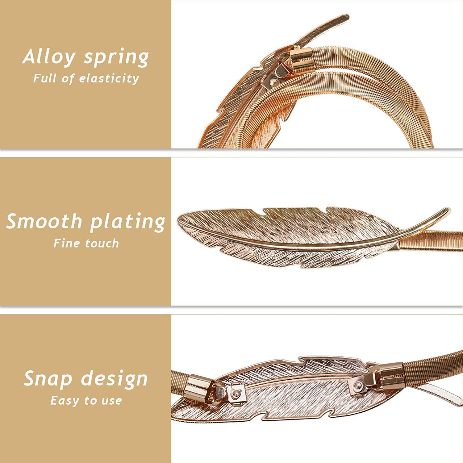 4 Pack Curtain Ties Gold Decorative Window Accessories for Hanging Curtains