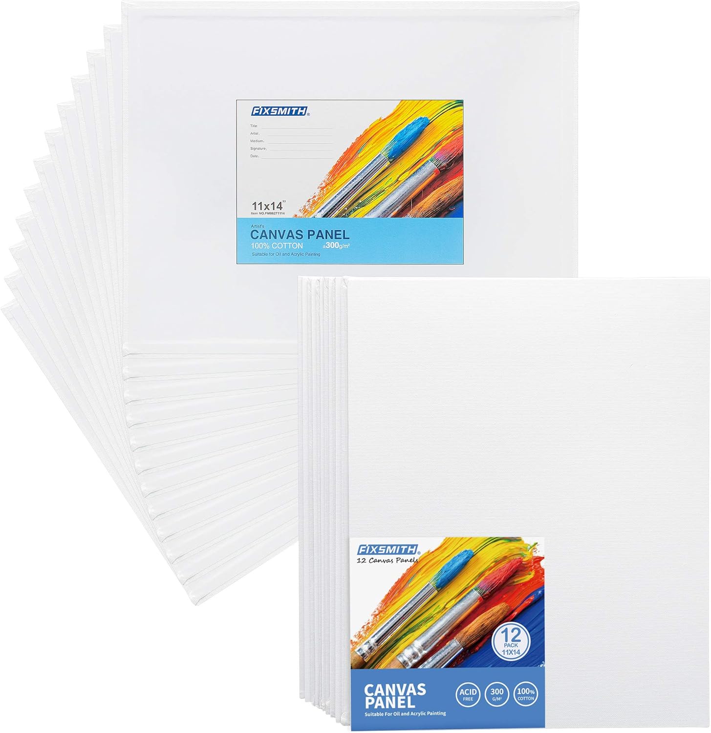 Painting Canvas Panel Boards - 5x7 Inch Art Canvas