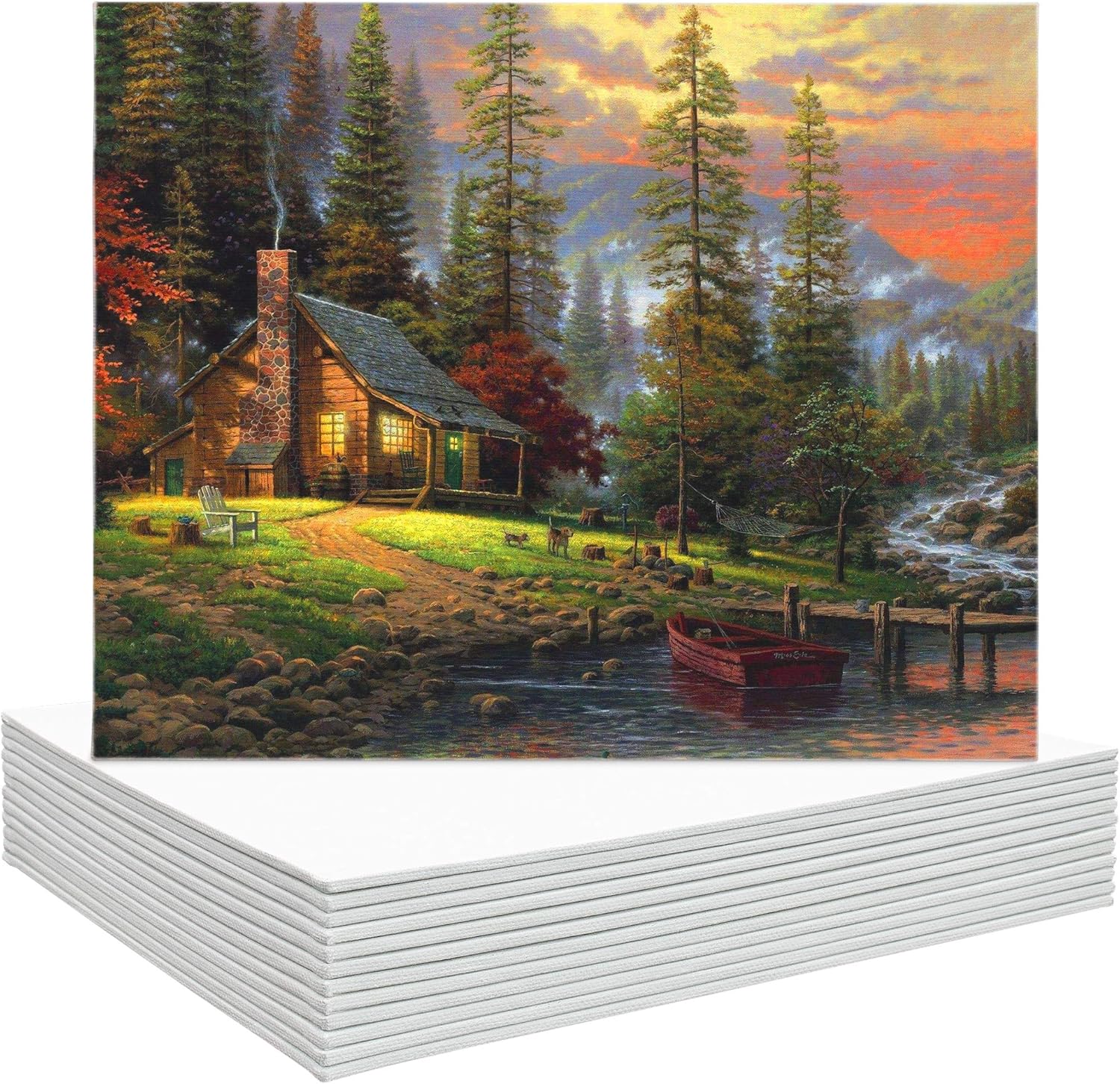 Painting Canvas Panel Boards - 5x7 Inch Art Canvas