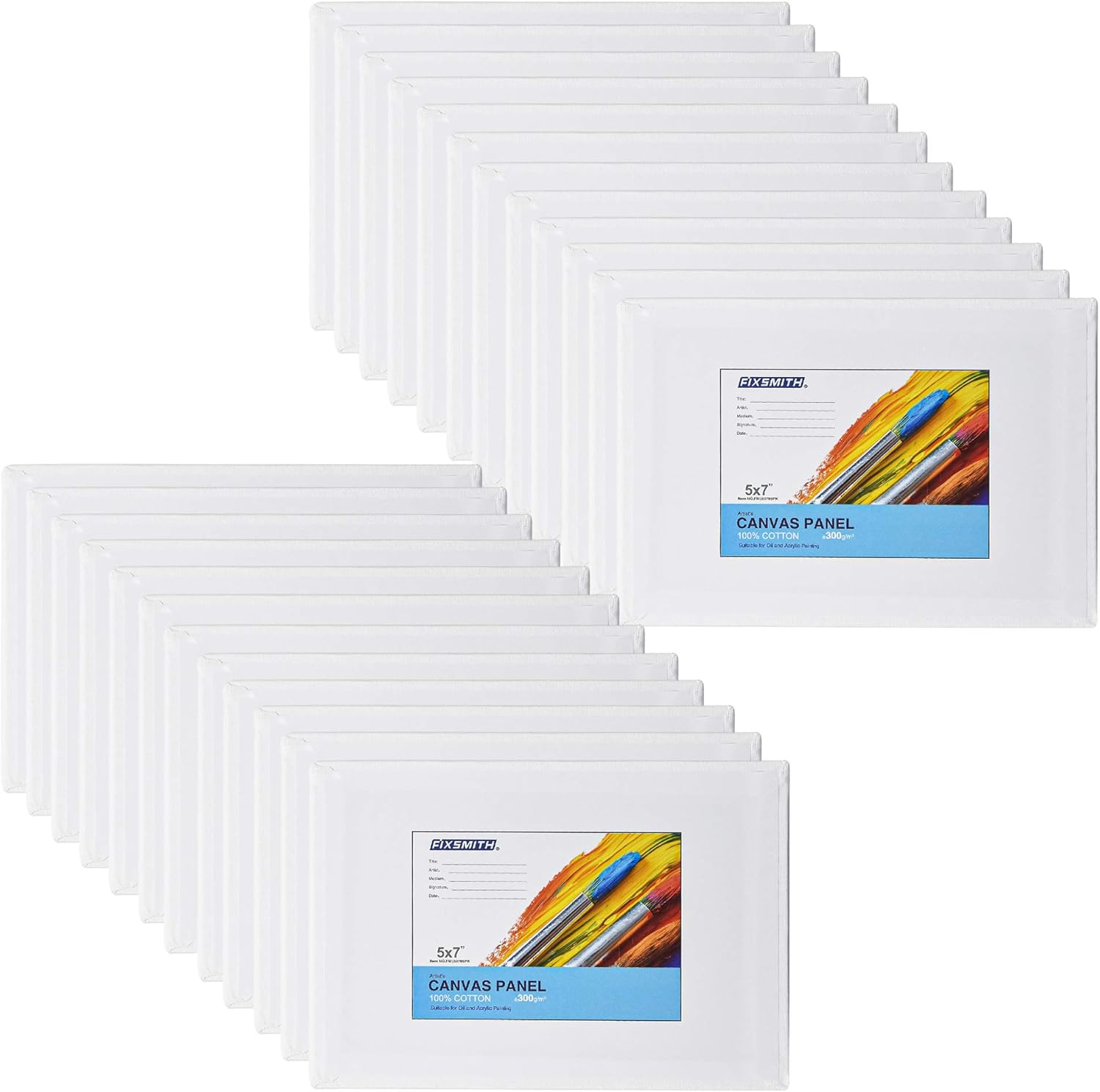 Painting Canvas Panel Boards - 5x7 Inch Art Canvas