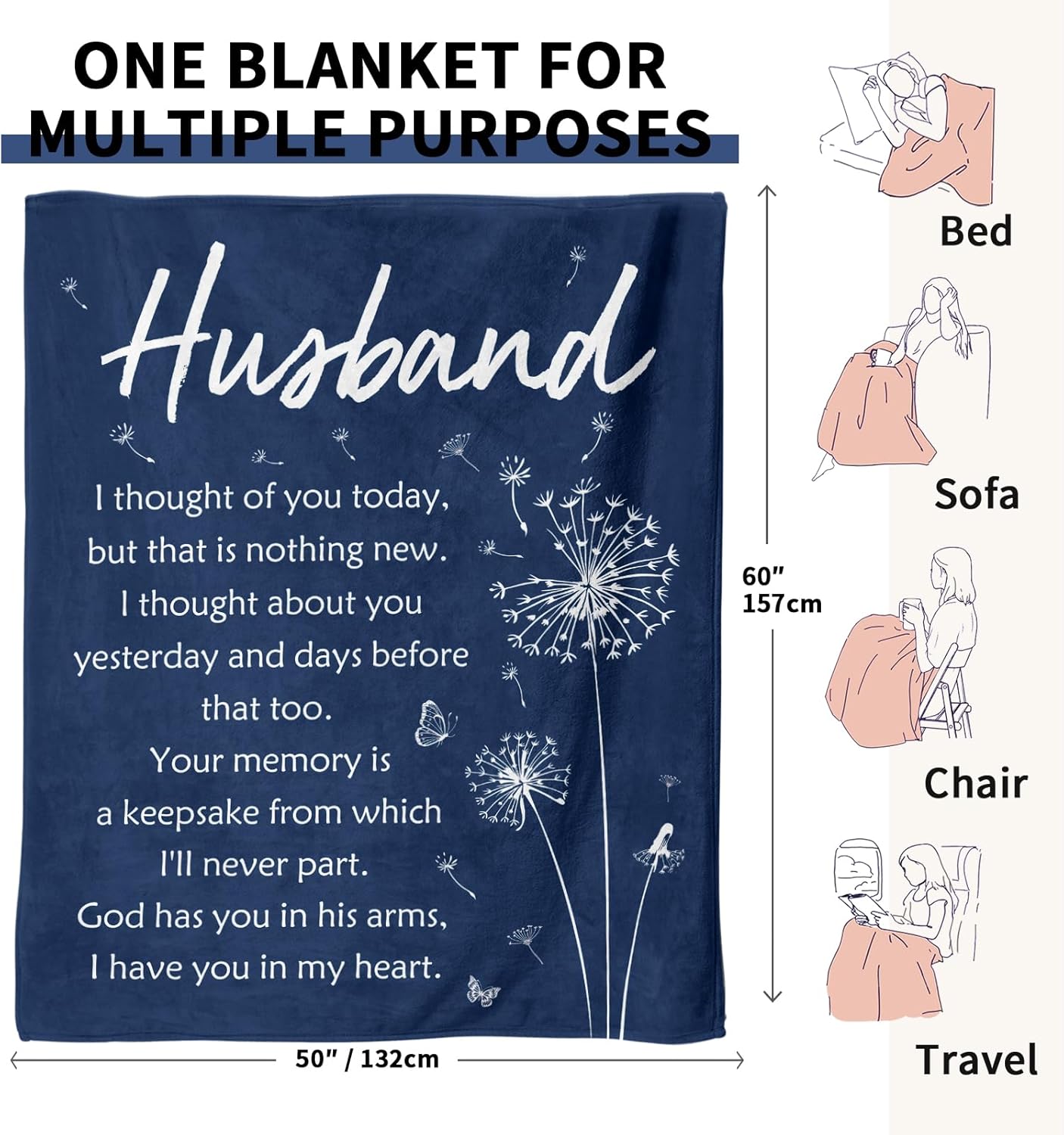 Sympathy Memorial Gifts for Loss of Husband