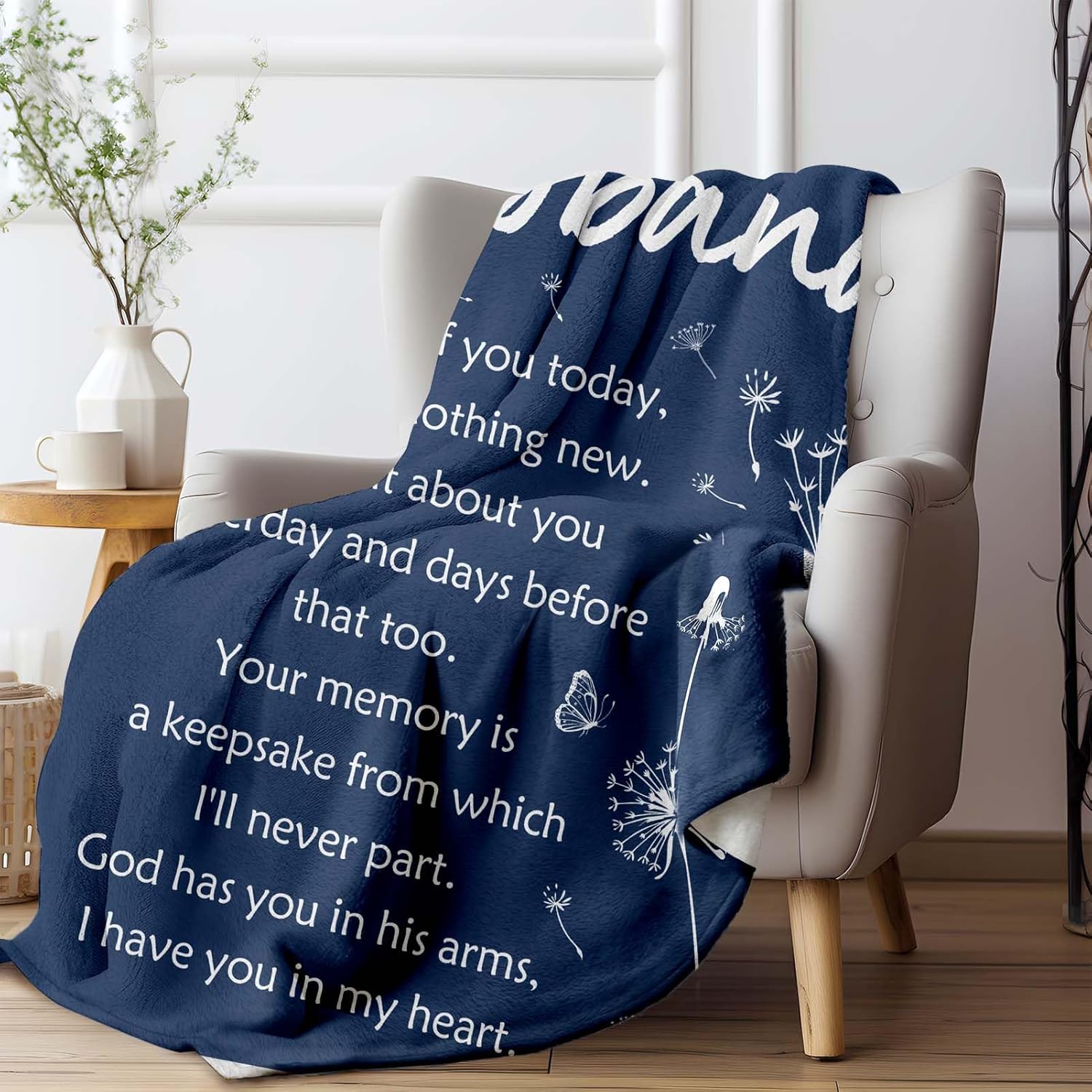 Sympathy Memorial Gifts for Loss of Husband