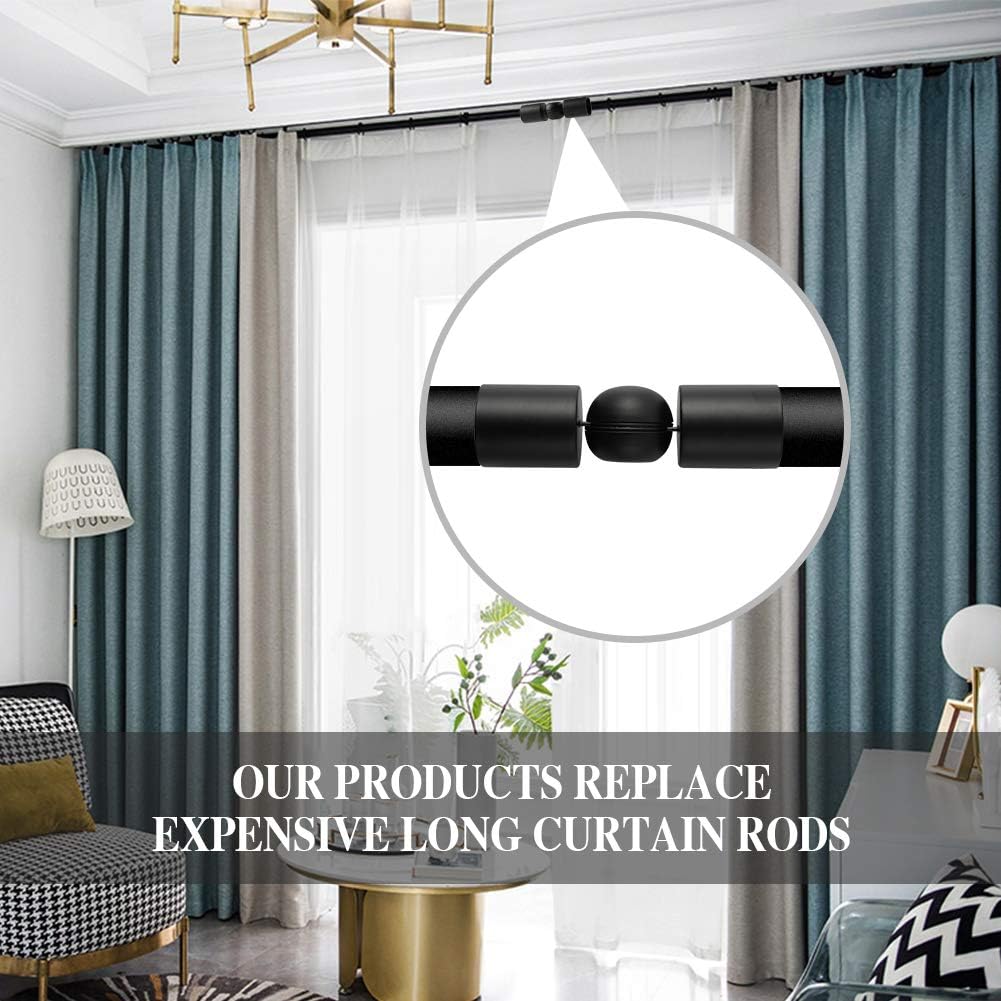 Adjustable 1 Inch Curtain Rod Brackets