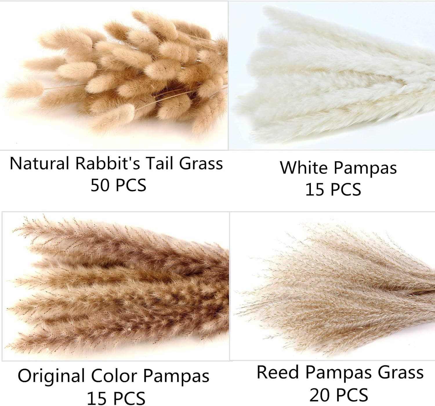 Artificial Pampas Grass Decor