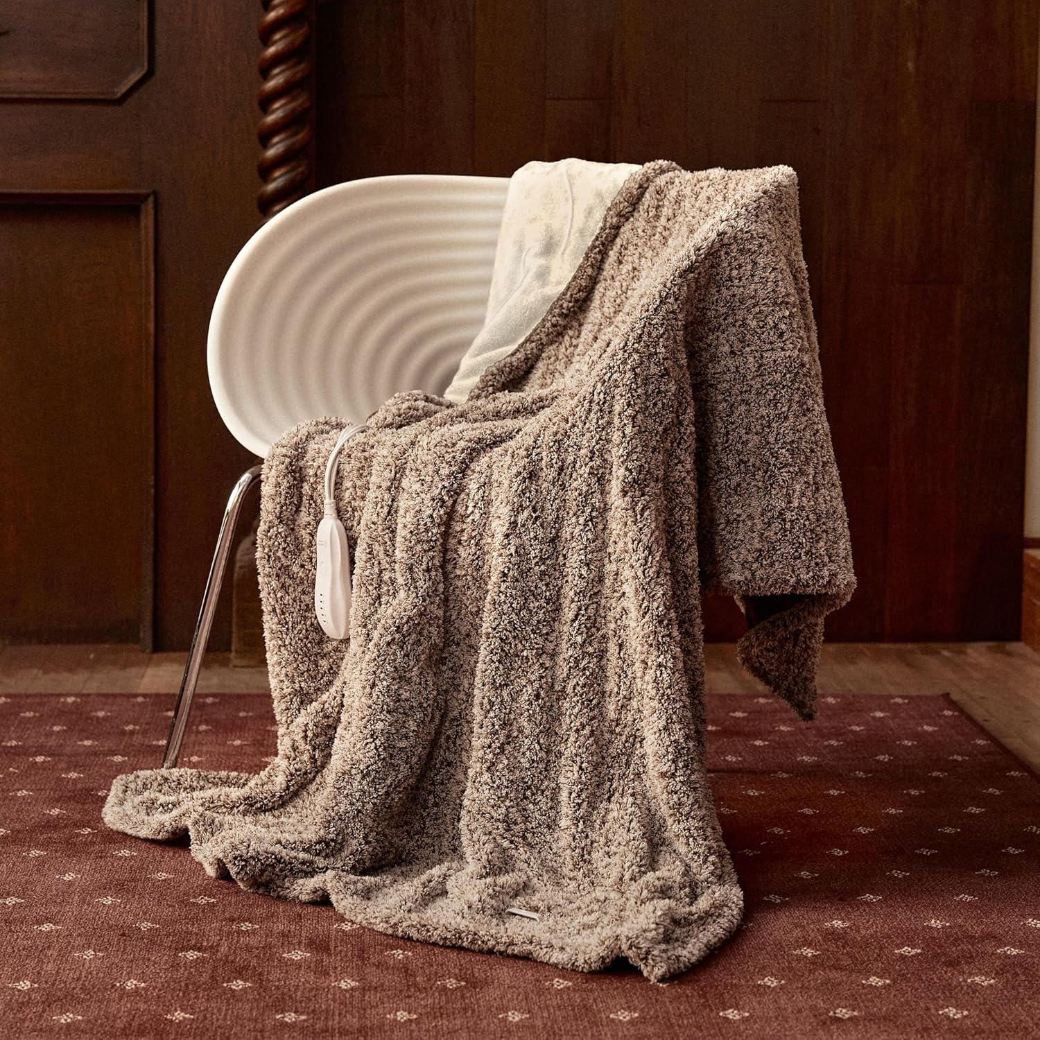 Heated Blanket Electric Throw 50" x 60" -Heated Throw Blanket with 5 Heating Levels & 3 Hours Auto Off Heated Blanket Electric Throw 50" x 60" -Heated Throw Blanket with 5 Heating Levels & 3 Hours Auto Off