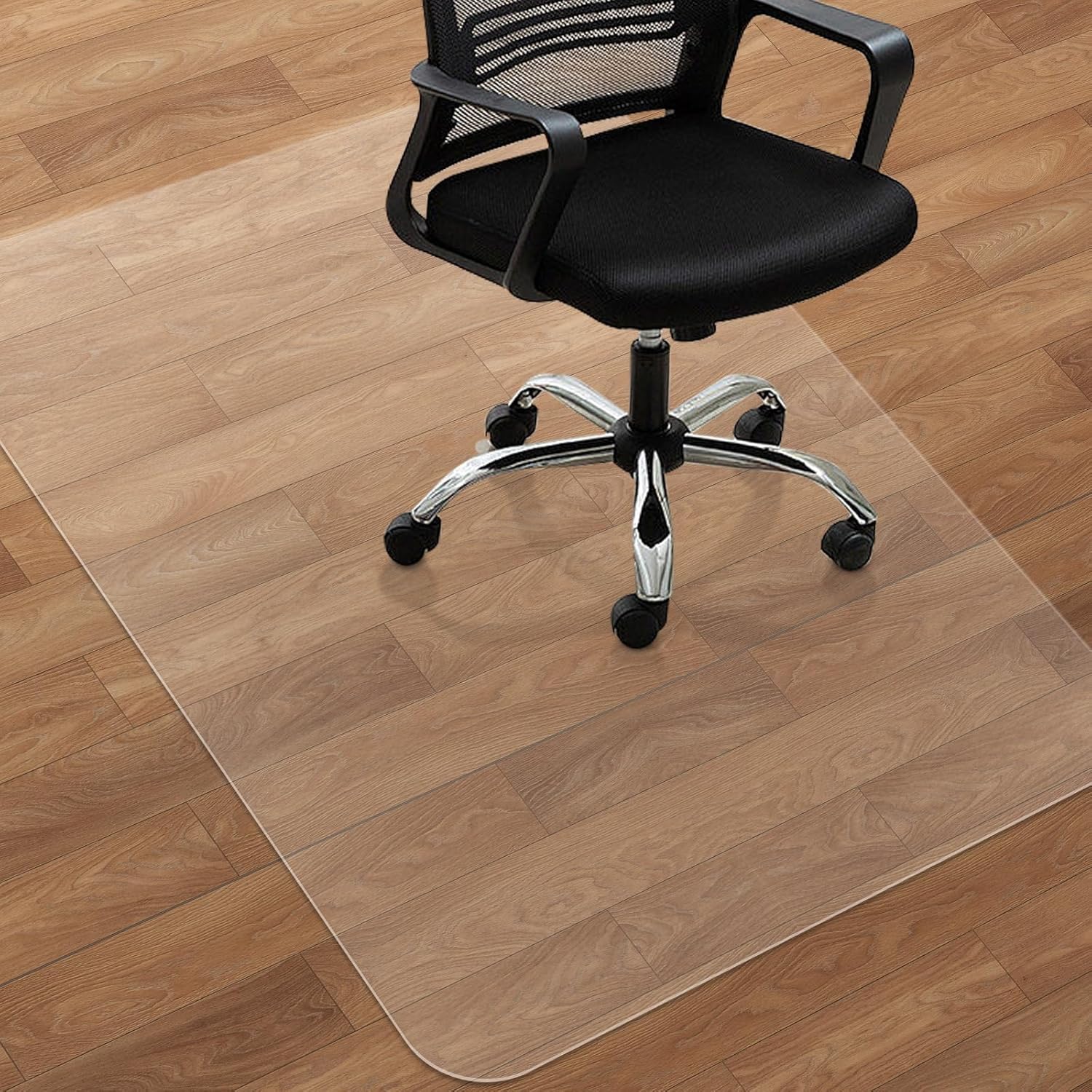 Office Chair Mat for Hard Wood Floors - 30"x48" Heavy Duty Anti-Slip Hardwood Floor Protector Rug - Easy Clean Office Chair Mat for Hard Wood Floors - 30"x48" Heavy Duty Anti-Slip Hardwood Floor Protector Rug - Easy Clean