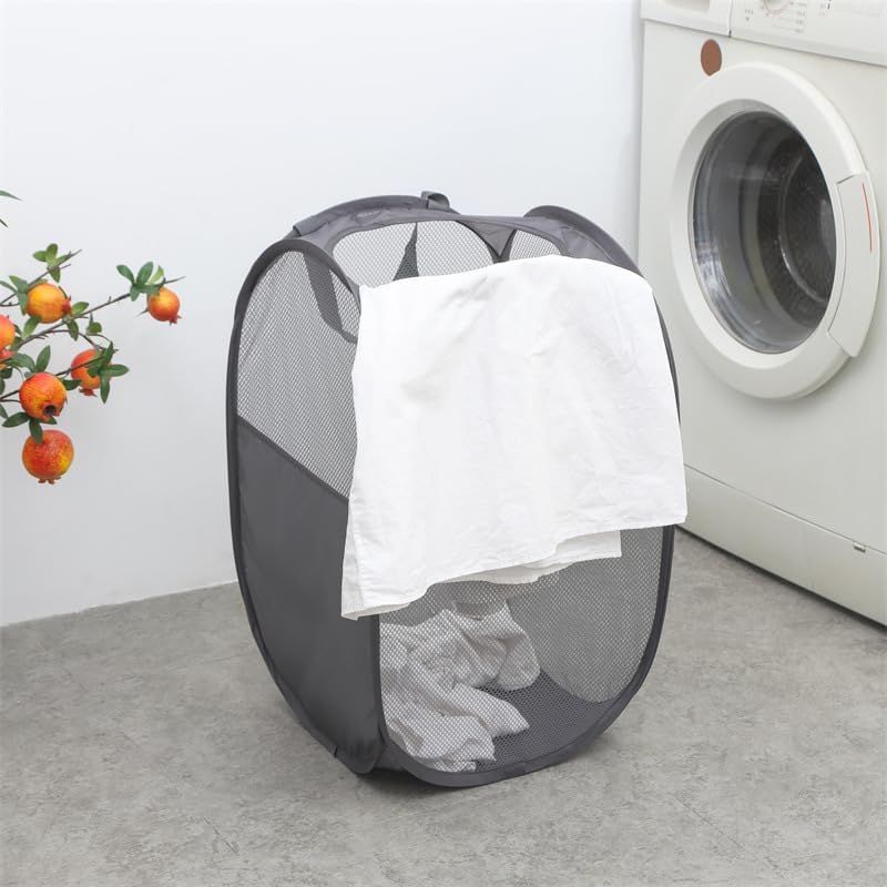 Pop Up Hampers 3 Pack with Extra Large Laundry Bags 6 Pack