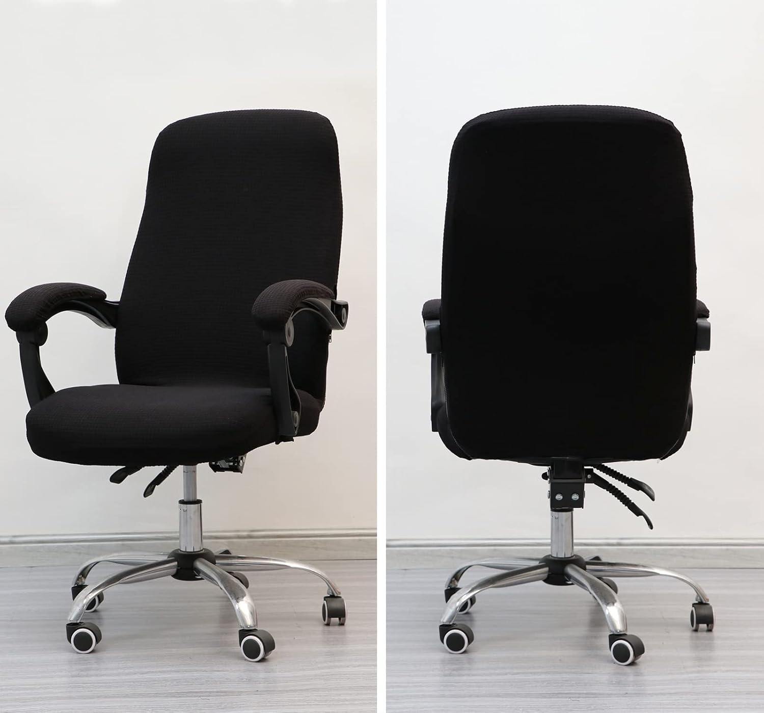 Office Chair Cover with Armrest Covers, Universal Stretch Desk Chair Cover