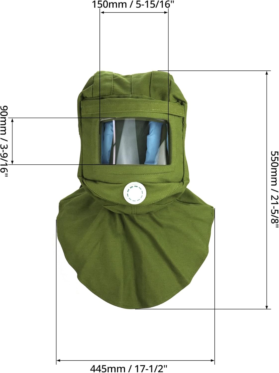 Sand Blasting Hood Cap
