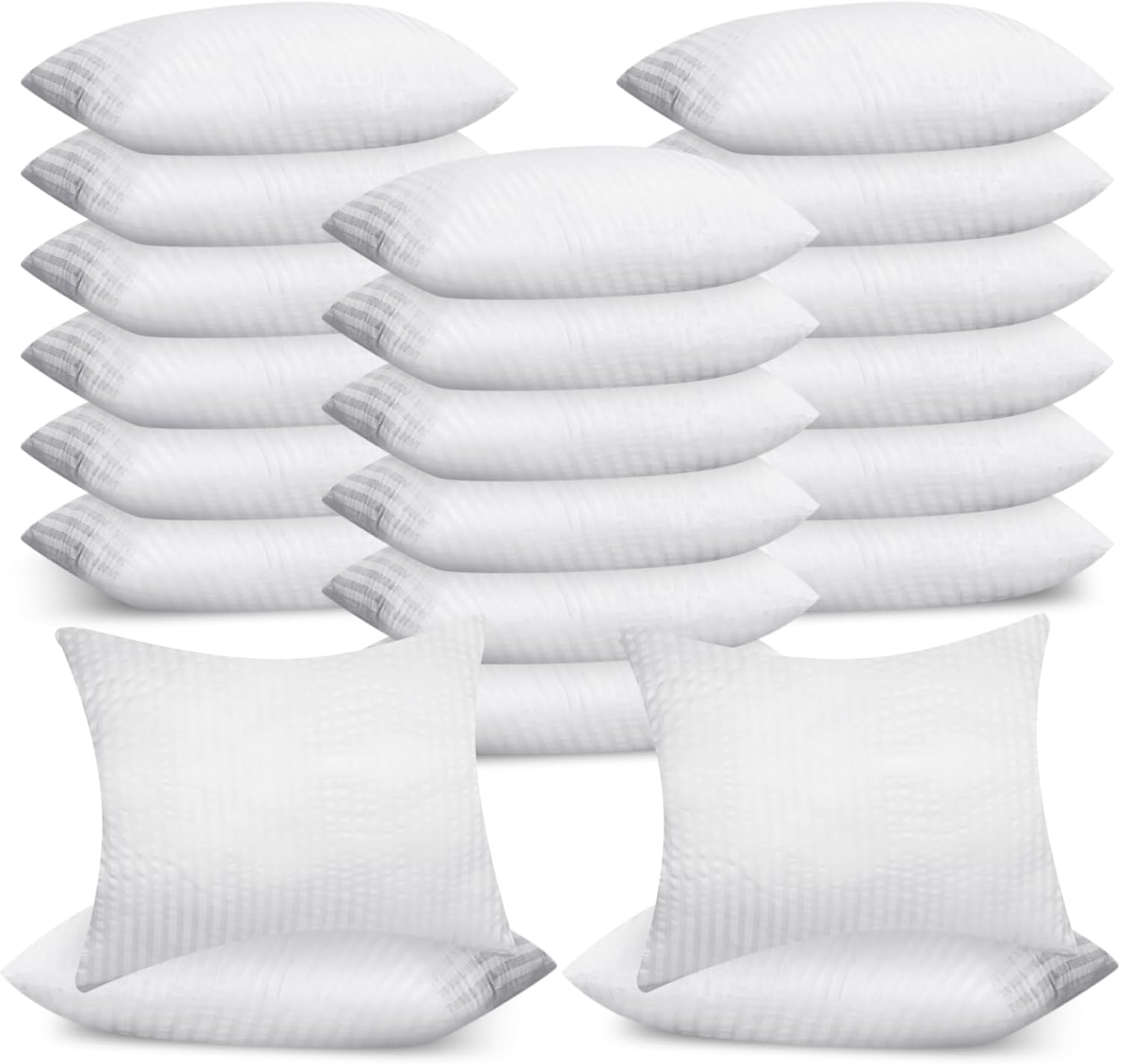 20 Pcs Standard Bed Pillows for Sleeping Soft Down Alternative Hotel Bedding Pillows Inserts for Stomach Side and Back Sleepers (20 x 26 Inch)