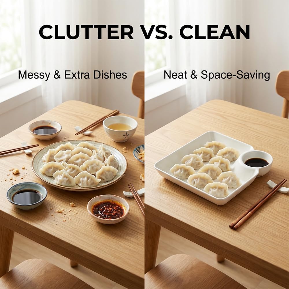 Sauce Separated Plate