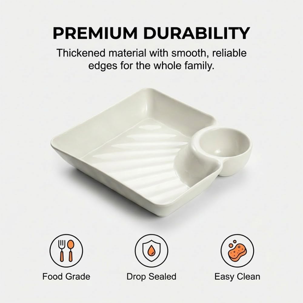 Sauce Separated Plate