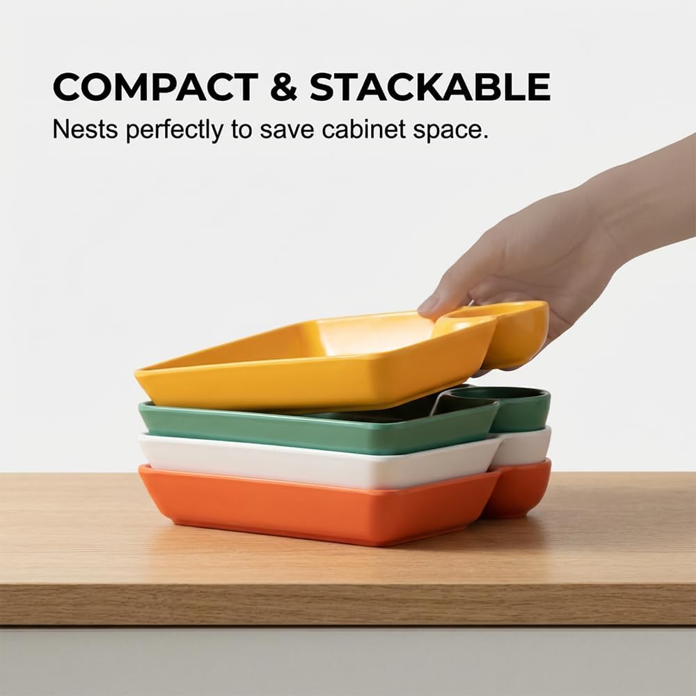 Sauce Separated Plate