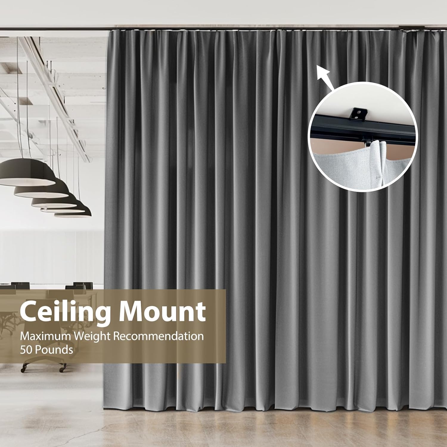 Ceiling Curtain Track