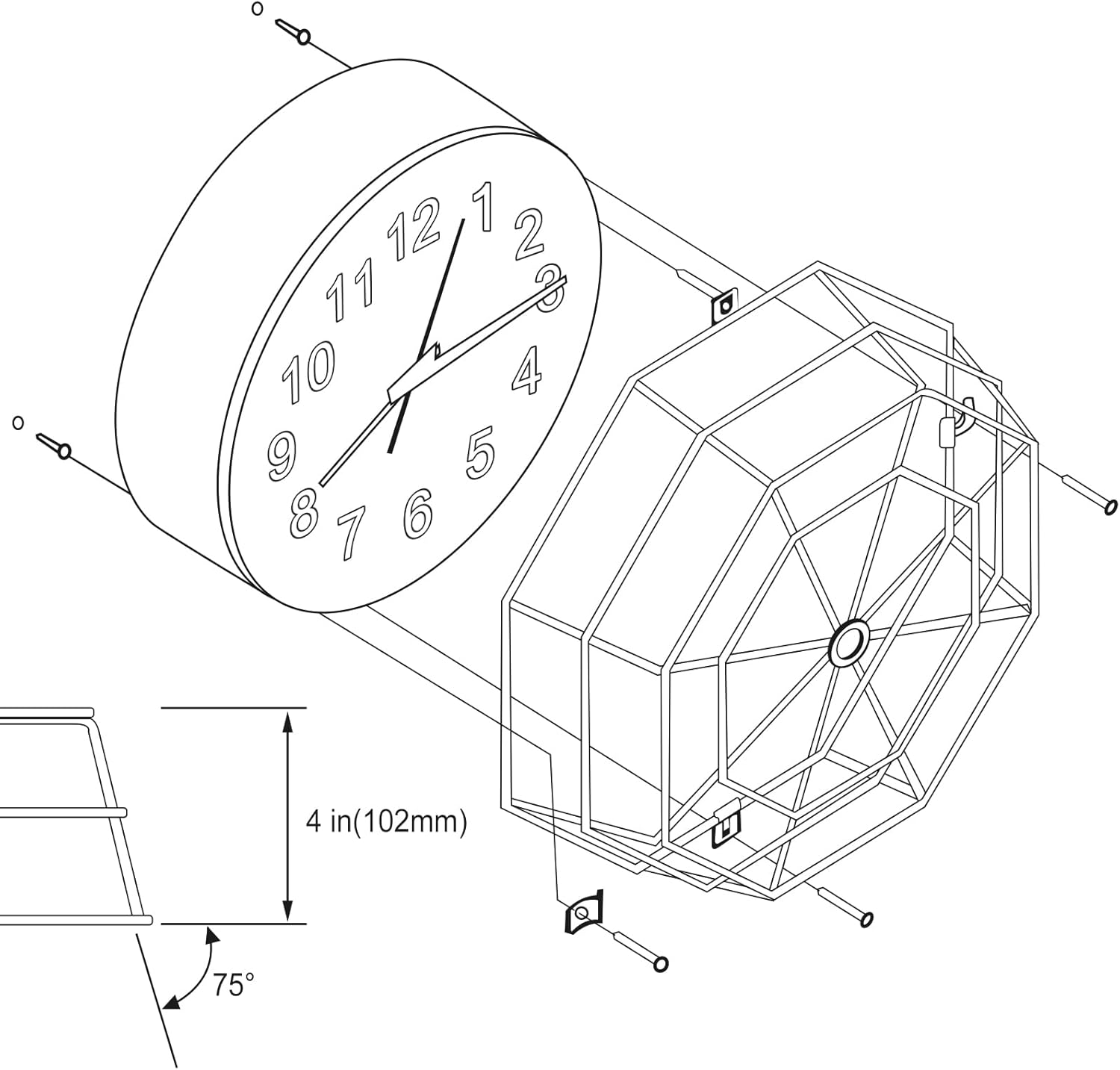 lulu Clock/Ball Damage Protector