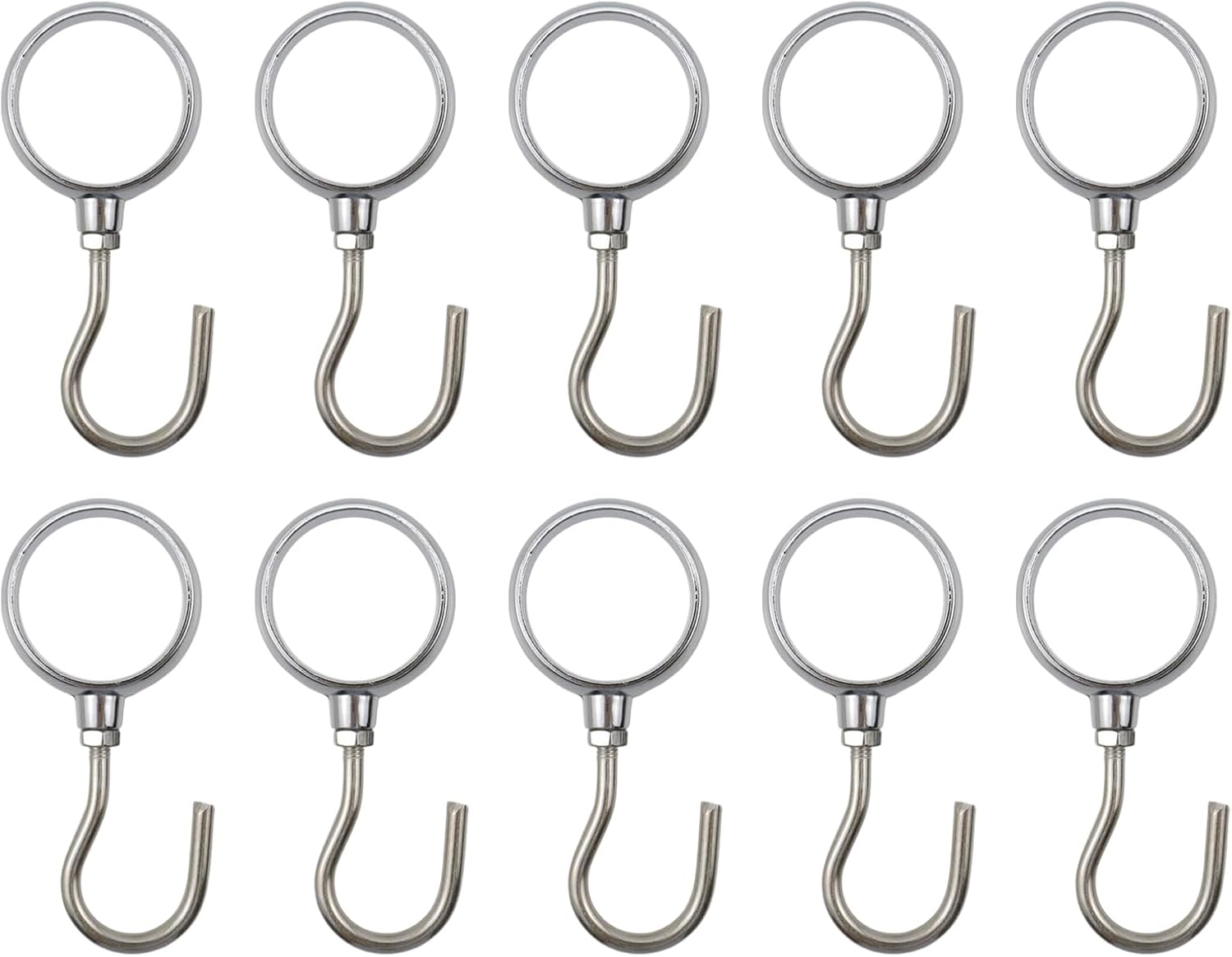 Stainless Steel Closet Rod Hook Robe Tube Hook Wardrobe Hooks for Hanging Stainless Steel Closet Rod Hook Robe Tube Hook Wardrobe Hooks for Hanging