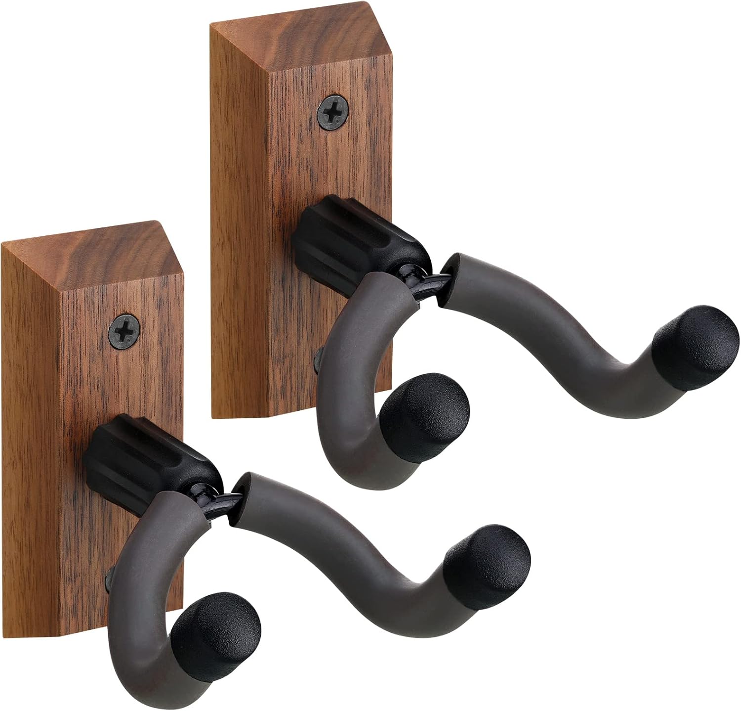 Crossbow Hanger for Wall Vertical Gun Rack Wall Mount Hardwood Gun Holder Compound Bow Hanger Holder Displays Rack Shotgun Hooks Rifle Storage Securely Holds Airsoft Firearm