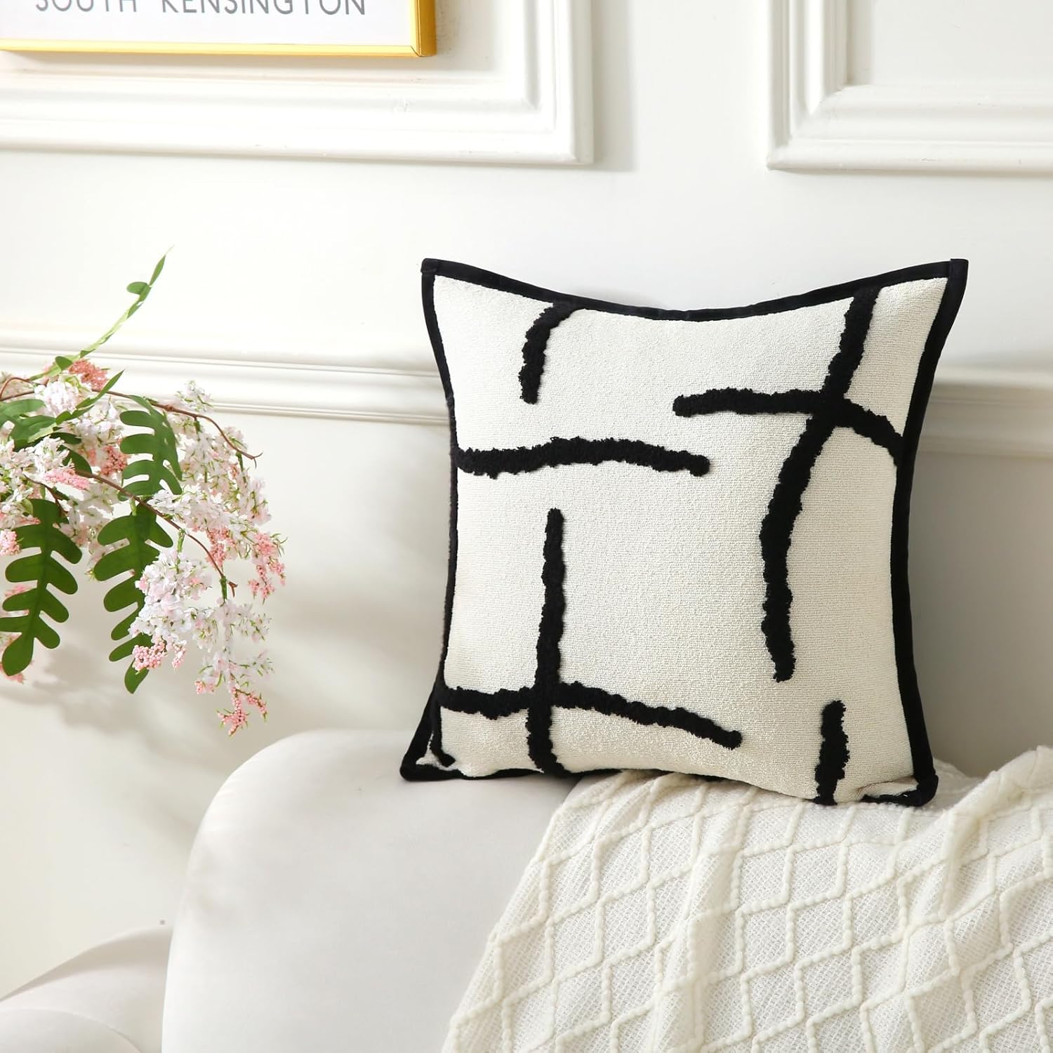 Boho Decorative Throw Pillows with Inserts