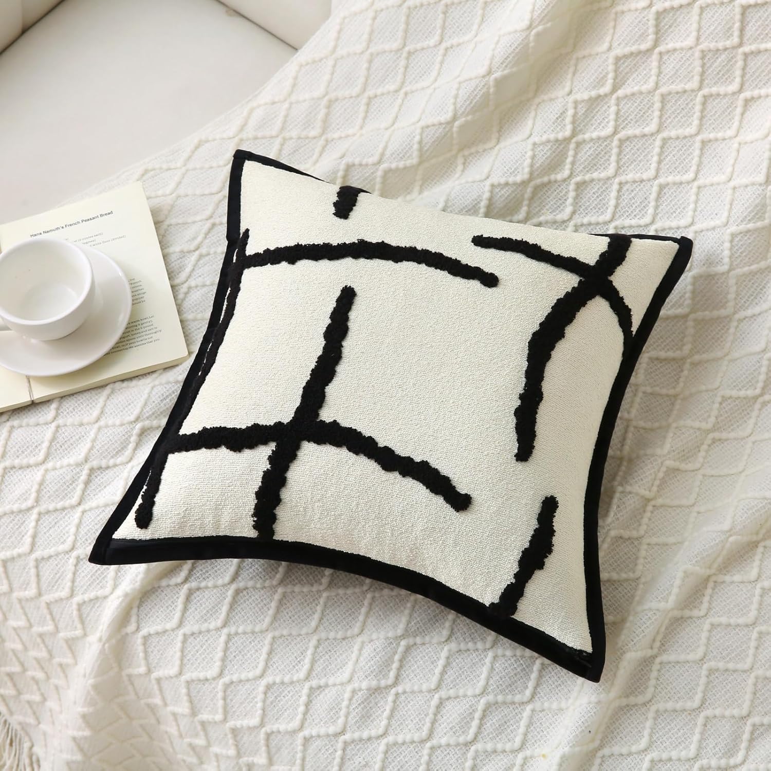 Boho Decorative Throw Pillows with Inserts