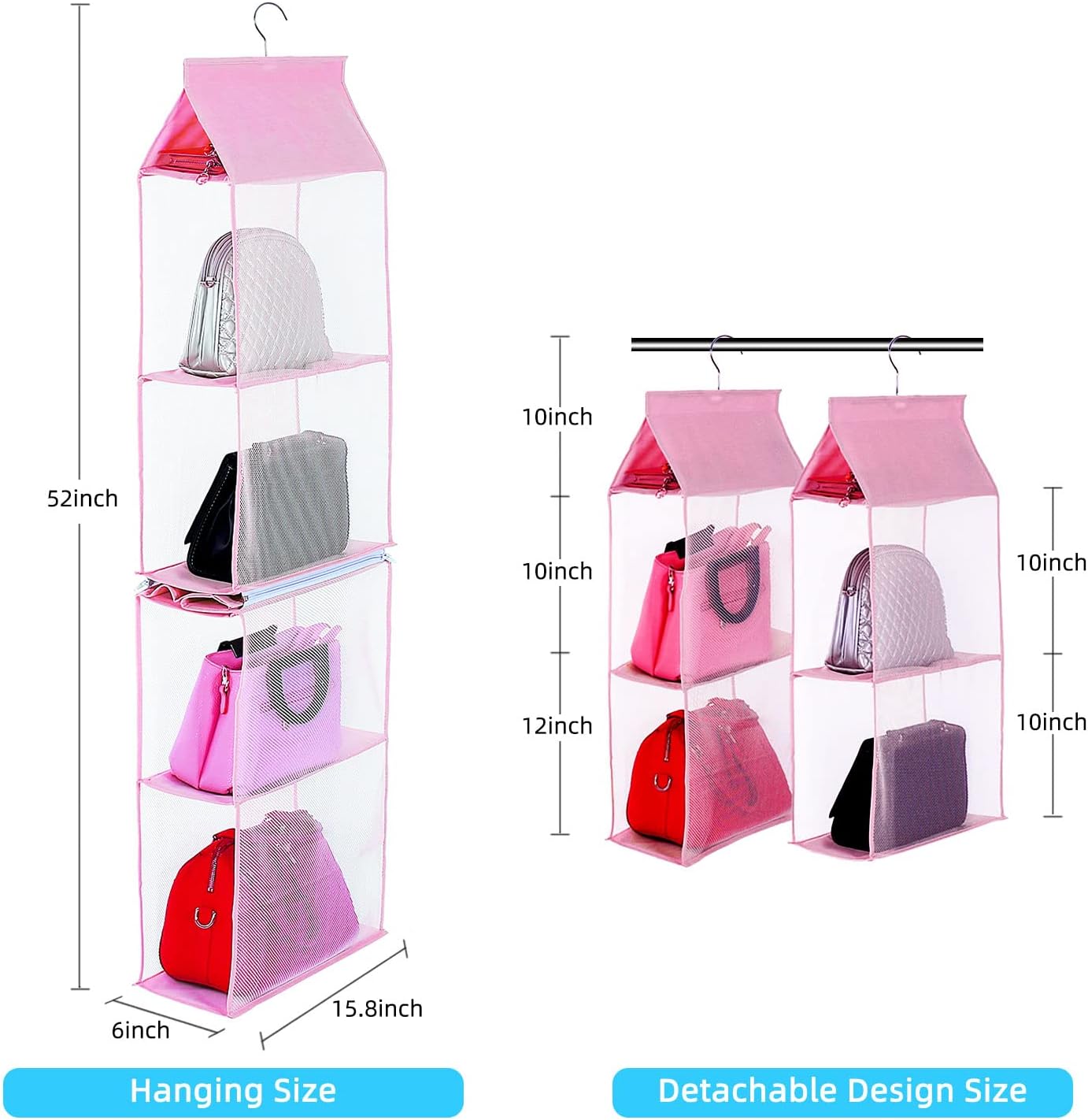 Closet Purse Organizer