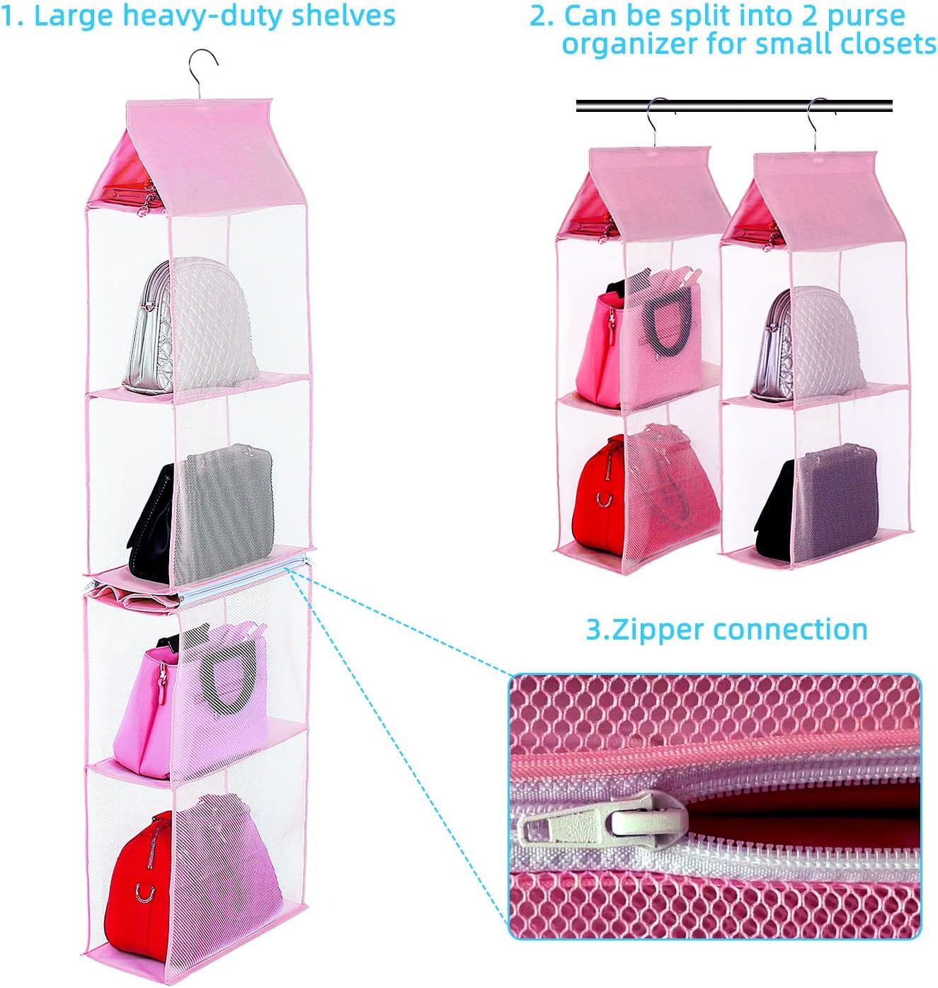 Closet Purse Organizer