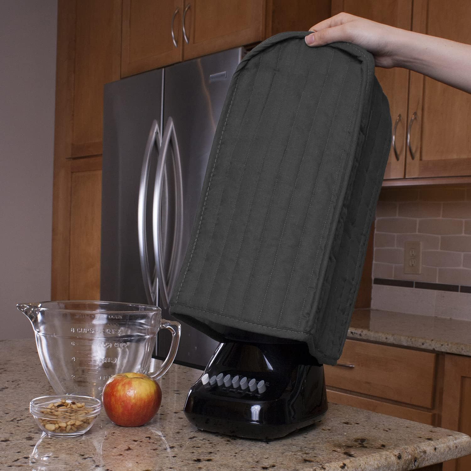 Polyester / Cotton Quilted Blender Appliance Cover
