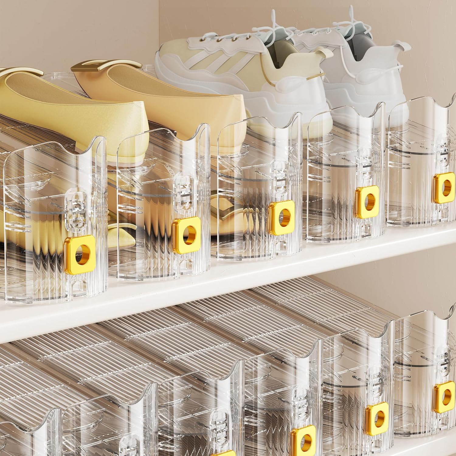 Shoe Slots Organizer for Closet