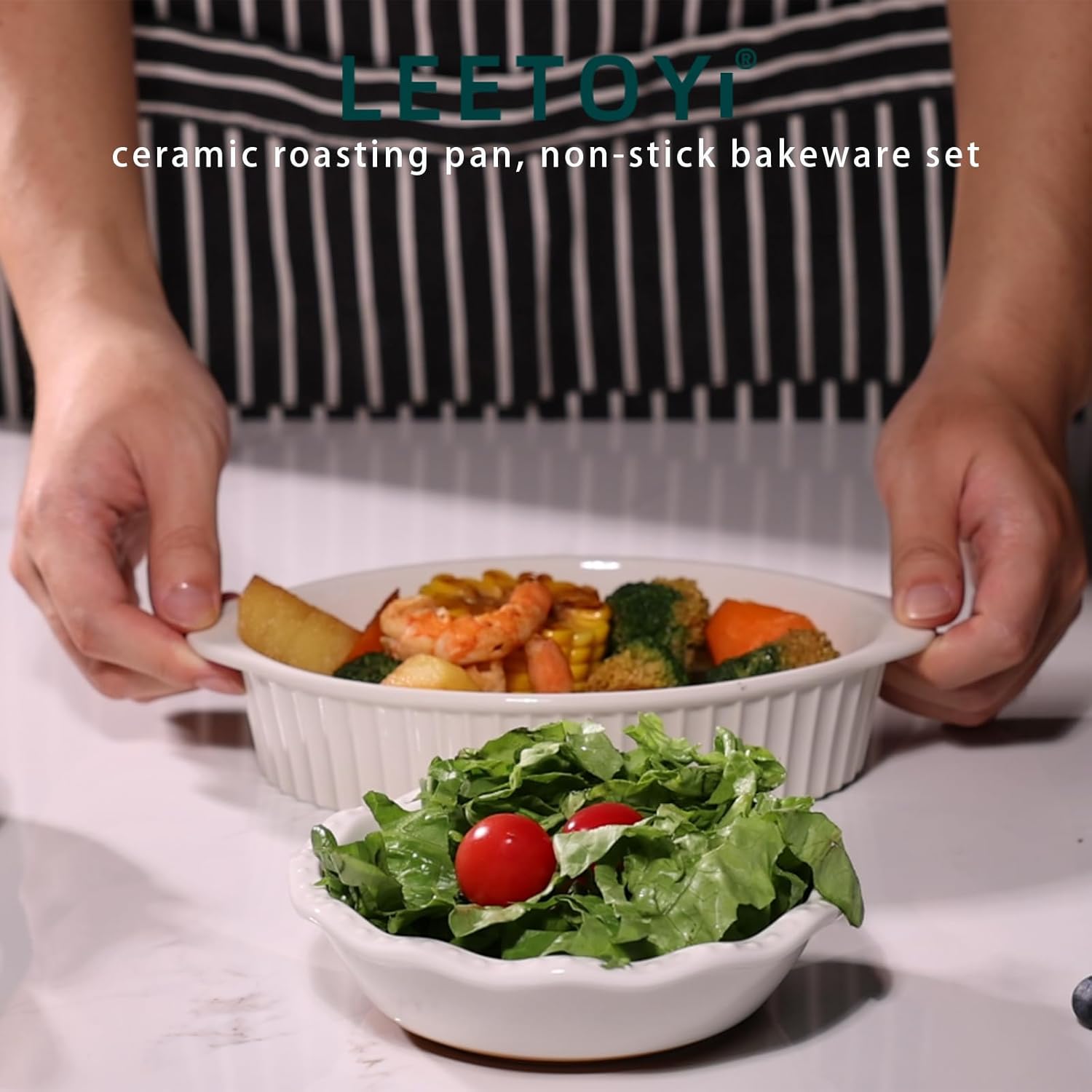 Porcelain Small Oval Au Gratin Pans