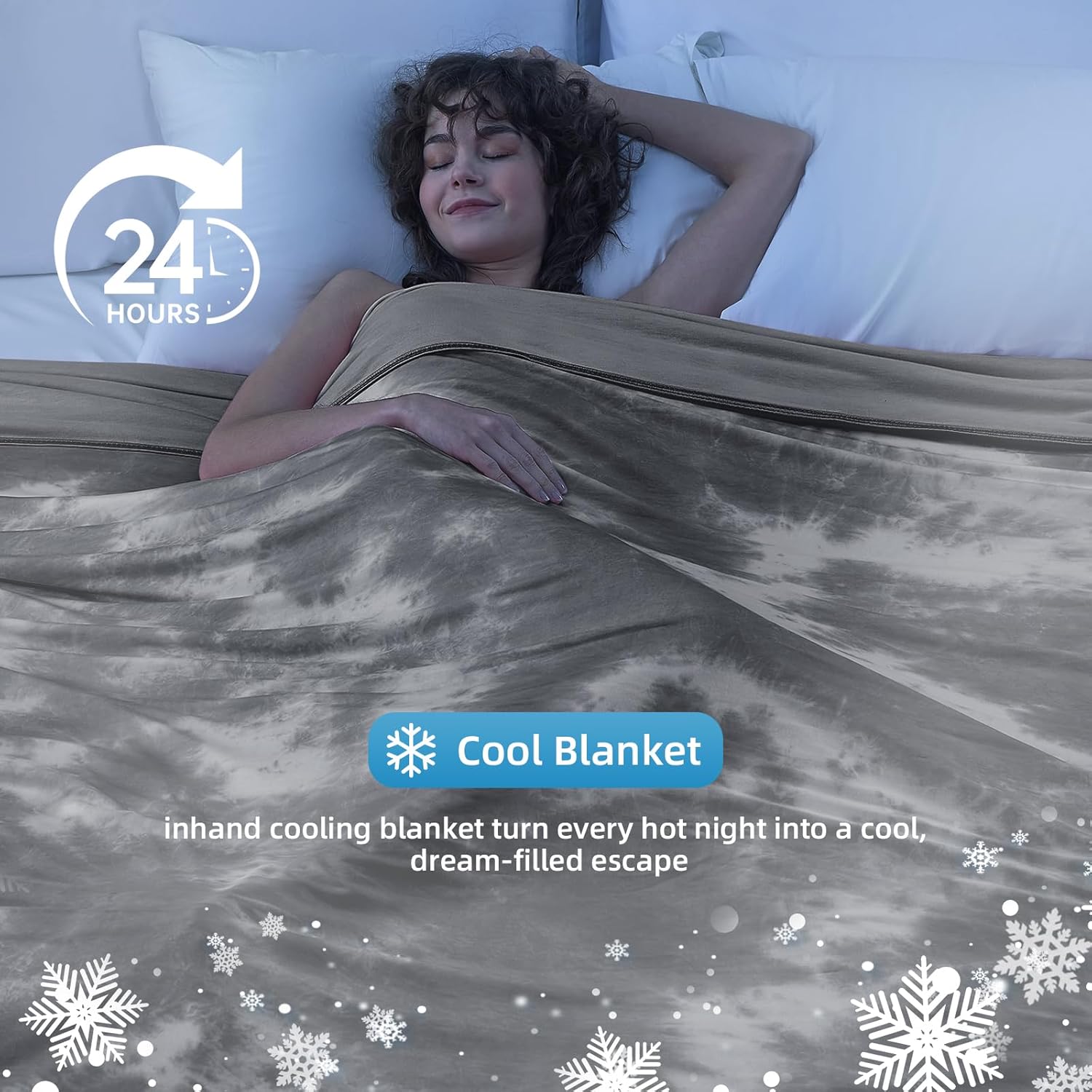 Cooling Blanket Queen Size (90"x90")