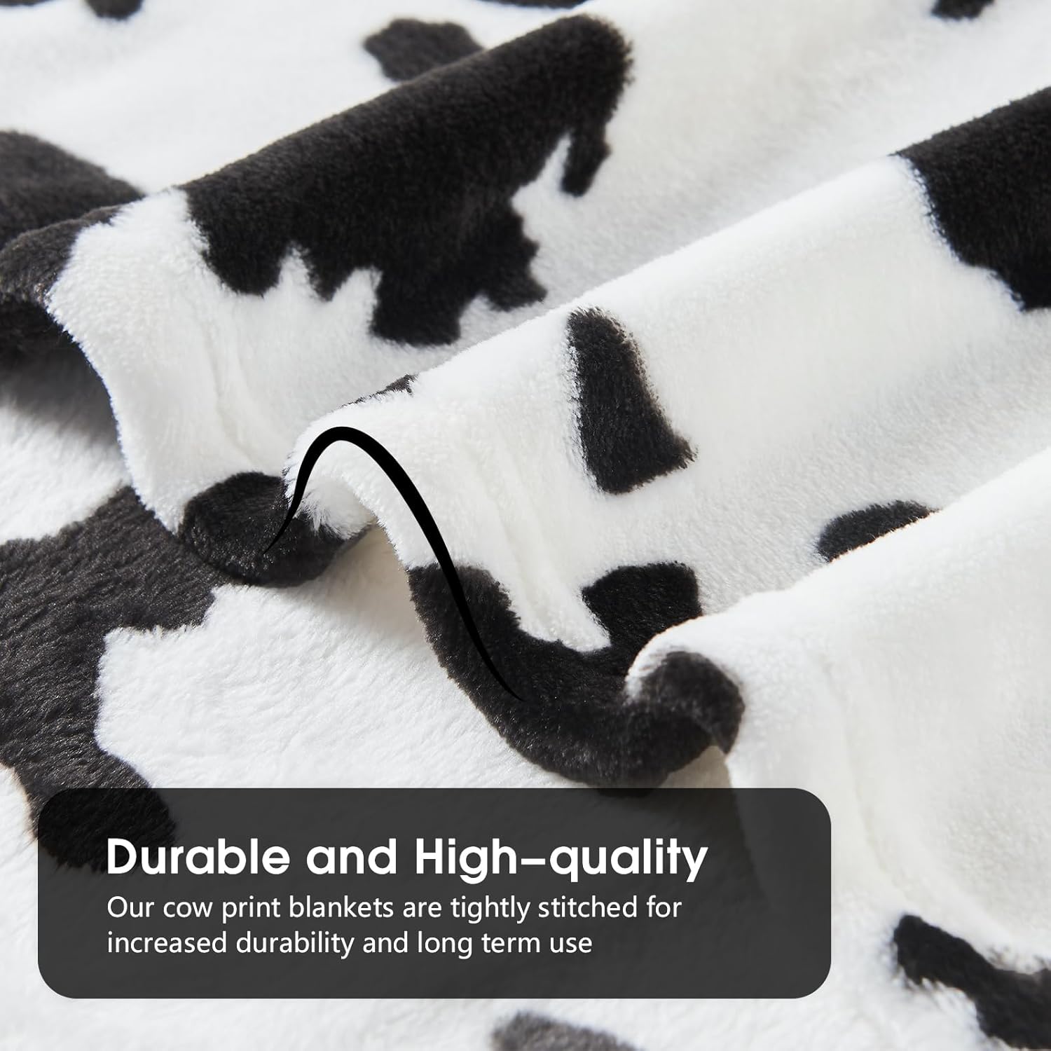 Cow Print Blanket