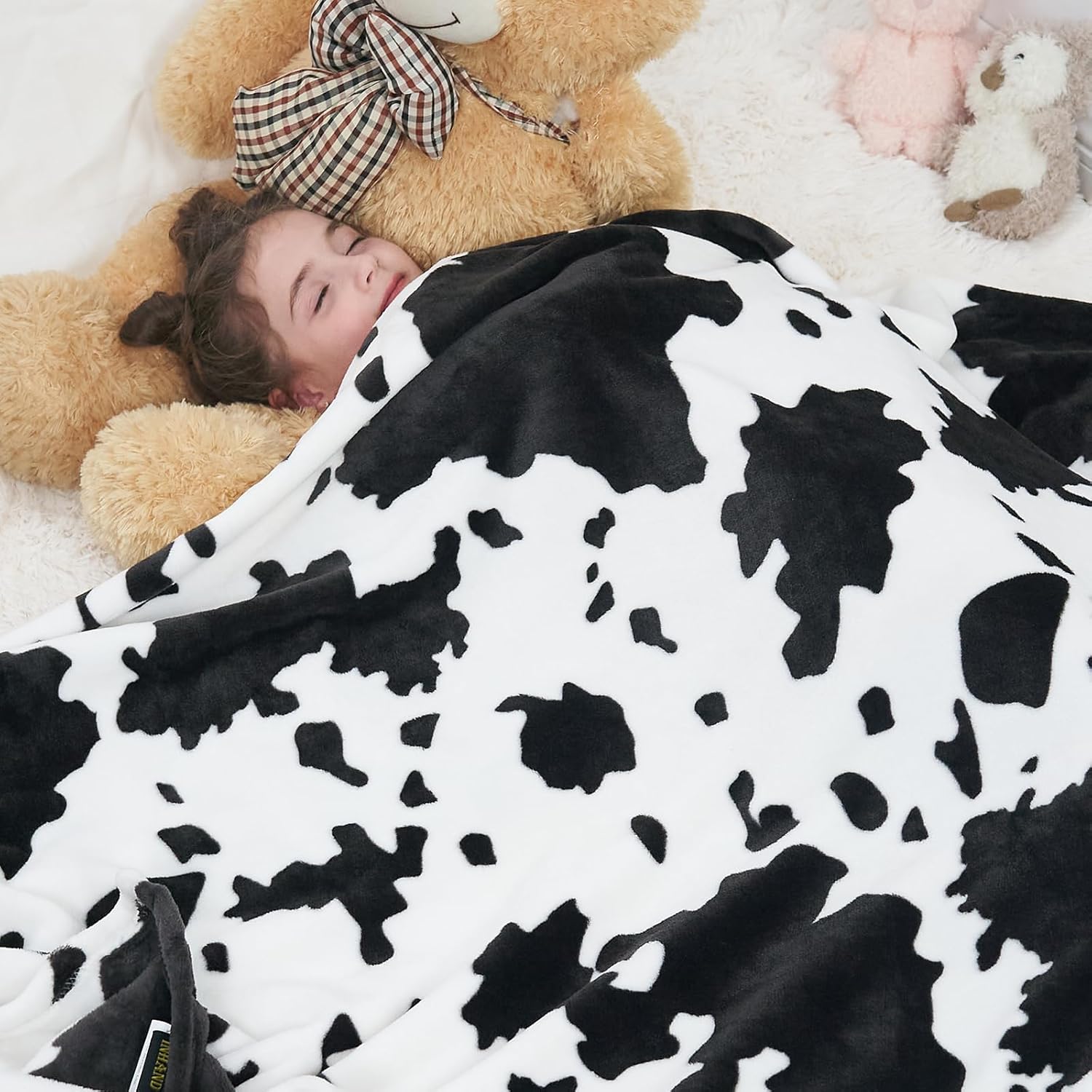 Cow Print Blanket