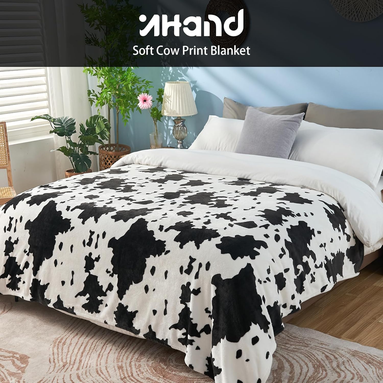 Cow Print Blanket