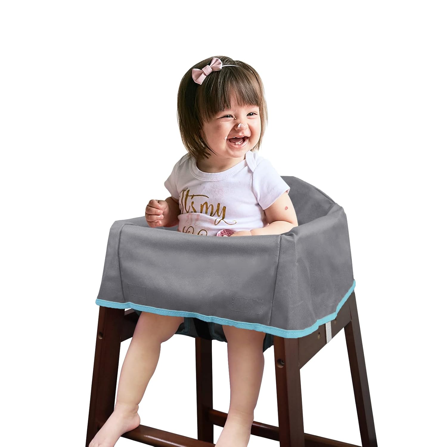 Dual-Belt Baby High Chair Cover Dual-Belt Baby High Chair Cover