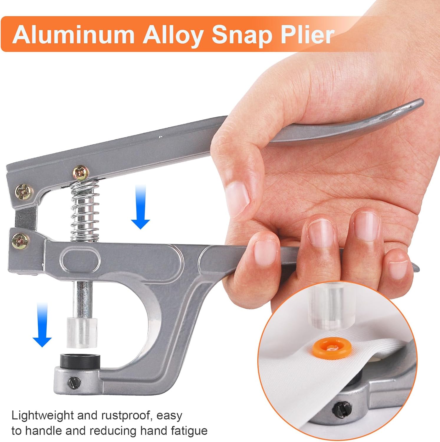 30 Pack Laundry Hooks Hanging Clips Clothes Pins Closet Hanger Organizer + Snap Button Kit with Snaps Pliers
