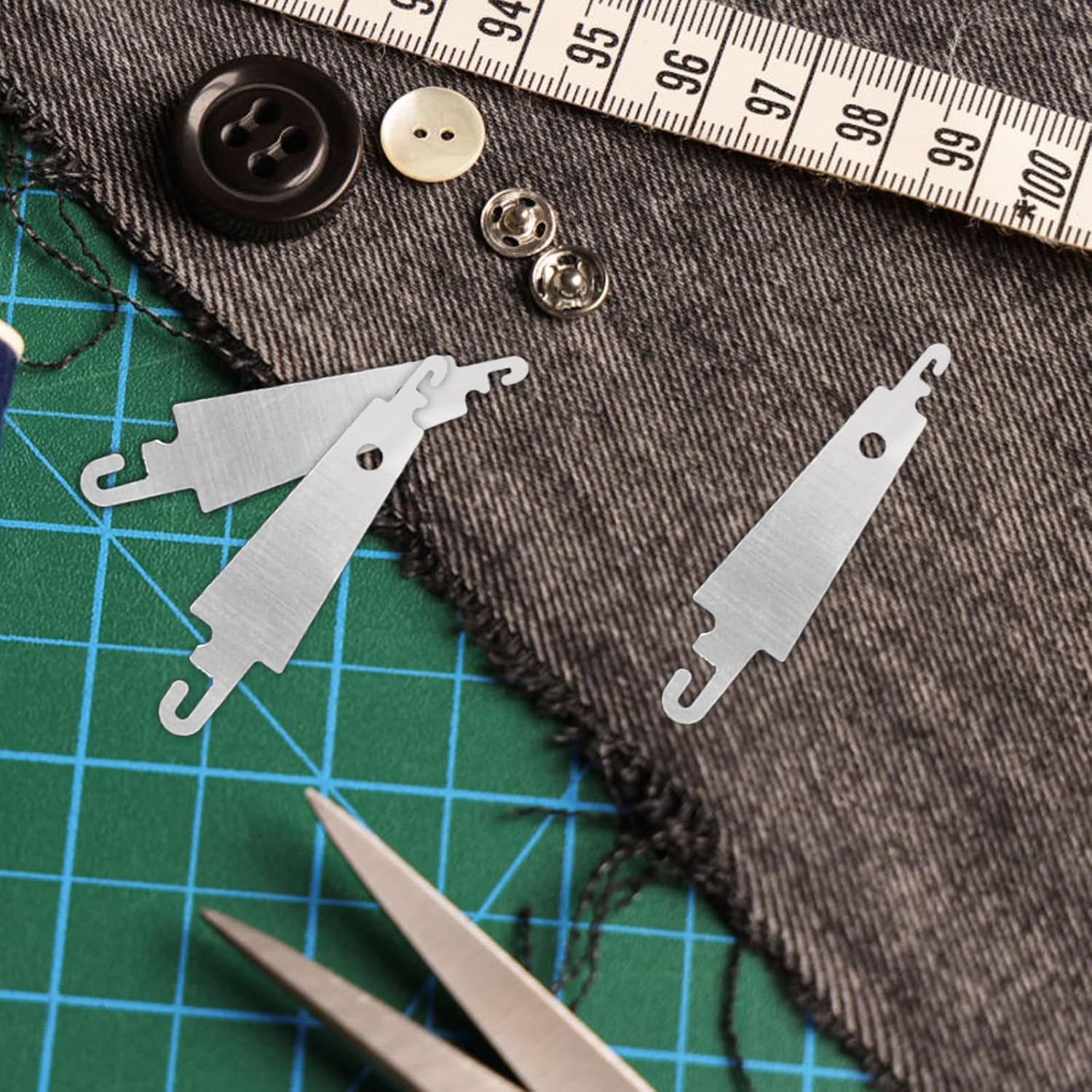 100 Pcs Stainless Steel Needle Threaders