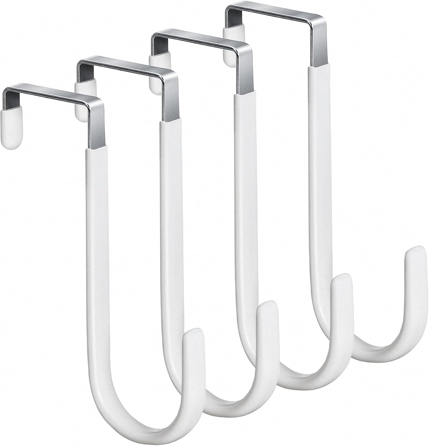 HOOSUN 4 Pack Over The Door Hooks HOOSUN 4 Pack Over The Door Hooks