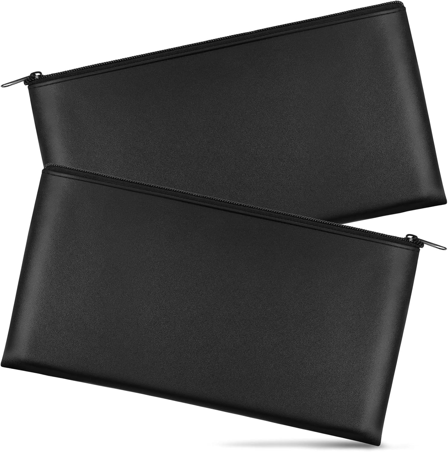 2 Pieces Money Bags with Zipper