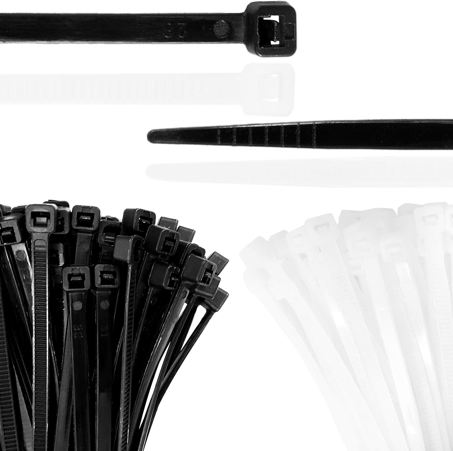 Cable Ties 100 Pcs Wraps Zip Ties Heavy Duty for Multi-Purpose(6 Inch Cable Ties 100 Pcs Wraps Zip Ties Heavy Duty for Multi-Purpose(6 Inch