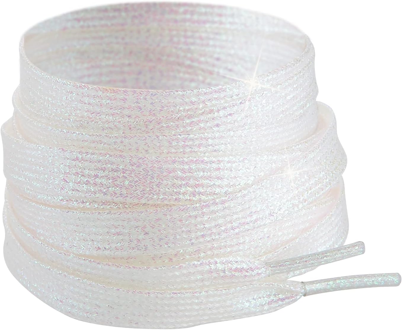 3 Pair Flat Glitter Shiny Shoe Laces for Sneakers 3 Pair Flat Glitter Shiny Shoe Laces for Sneakers