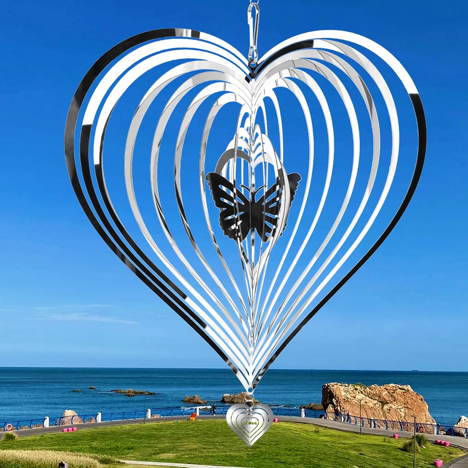 HOOSUN Metal Wind Spinners Outdoor for Yard and Garden Decor HOOSUN Metal Wind Spinners Outdoor for Yard and Garden Decor