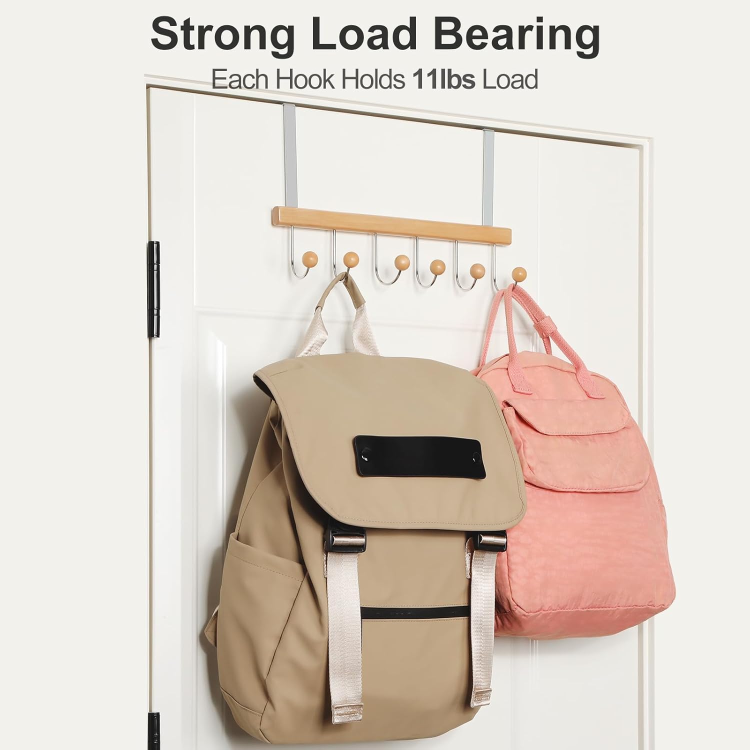 TOPIA HANGER Over The Door Hooks for Hanging