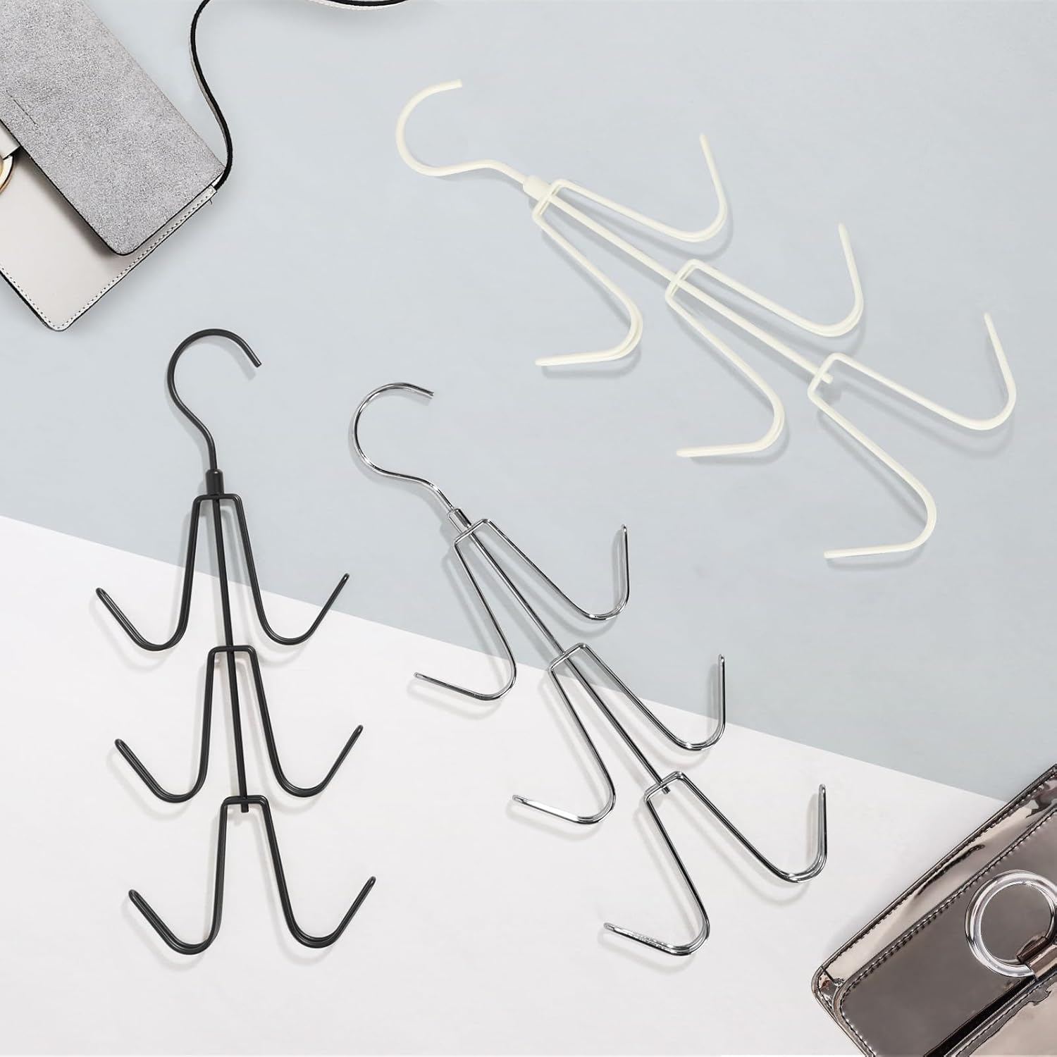 TOPIA HANGER Purse Hanger Organizer for Closet