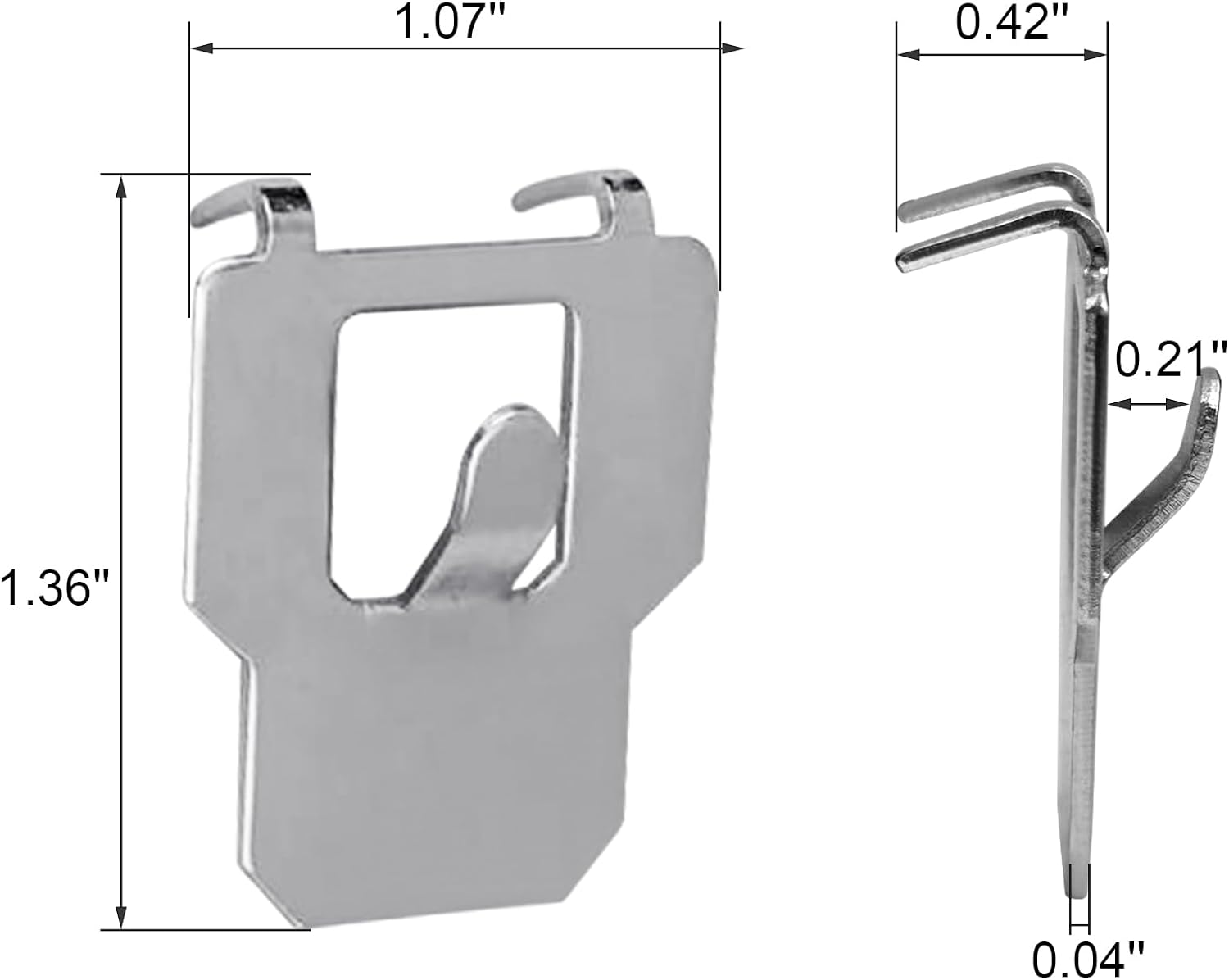 Xadnitu 30 Pieces 30LB Claw Drywall Picture Hangers for Easy Wall Picture Frames