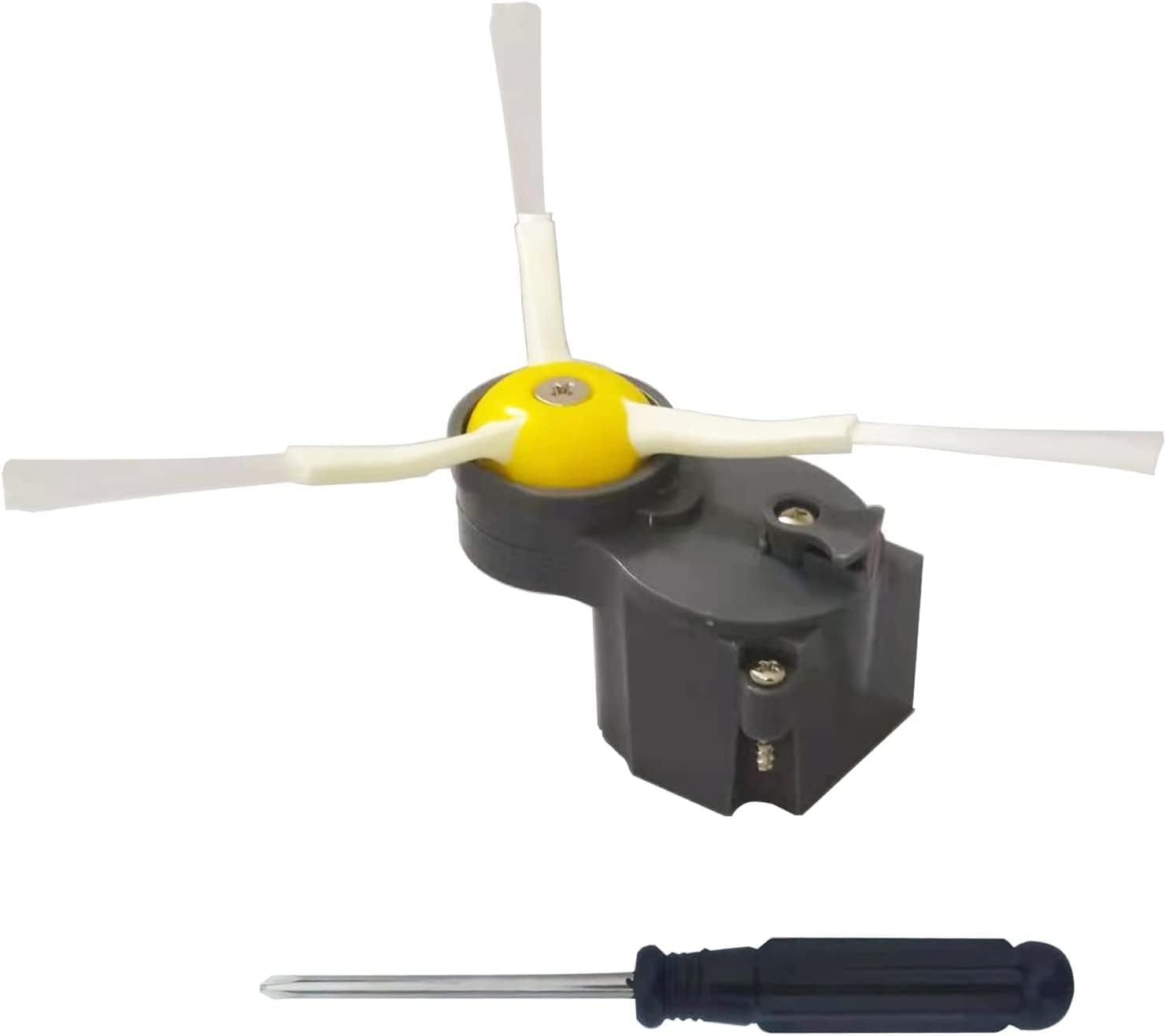 Replacement Side Brush Motor for IRobot Roomba 900,800,700 and 600 Series 960 980 985 860 870 877 880 890 891 895 805 761 770 780 790 614 650 665 671 675 690 694 with Brush and Screwdriver