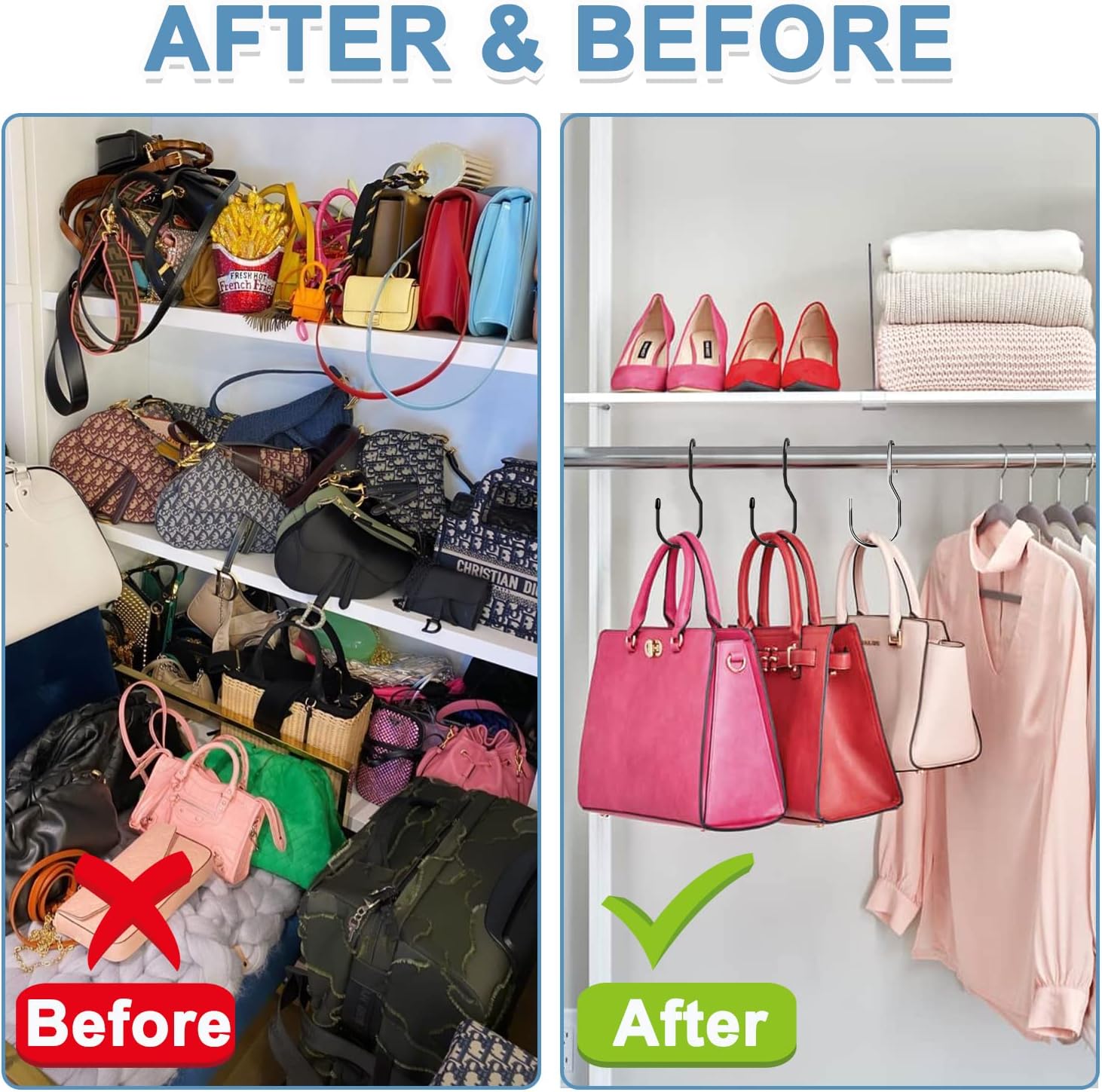 Purse Hanger for Closet